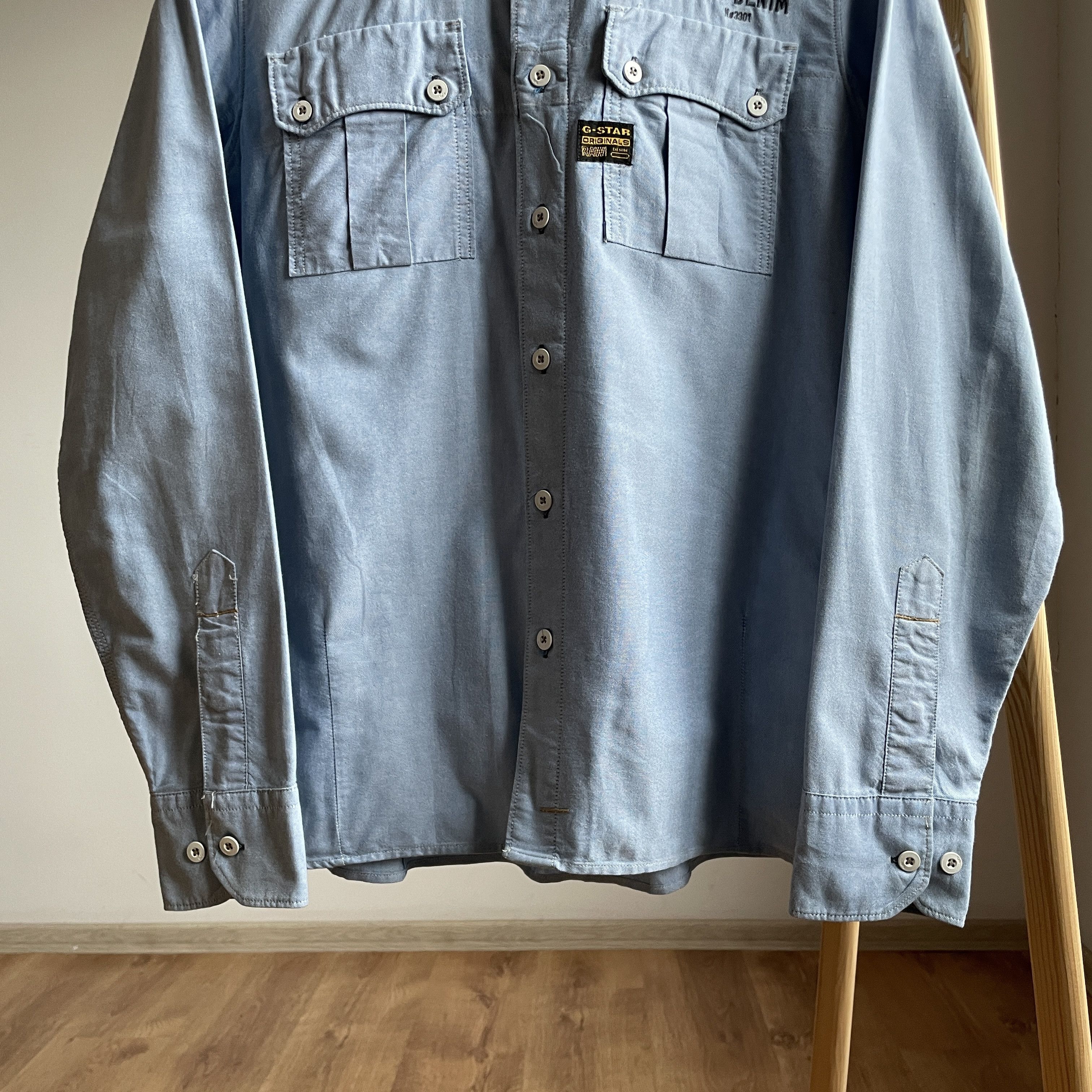 G-Star G Star Raw Viktor Rotar Western Oxford Shirt Size M Size US M / EU 48-50 / 2 - 5 Thumbnail