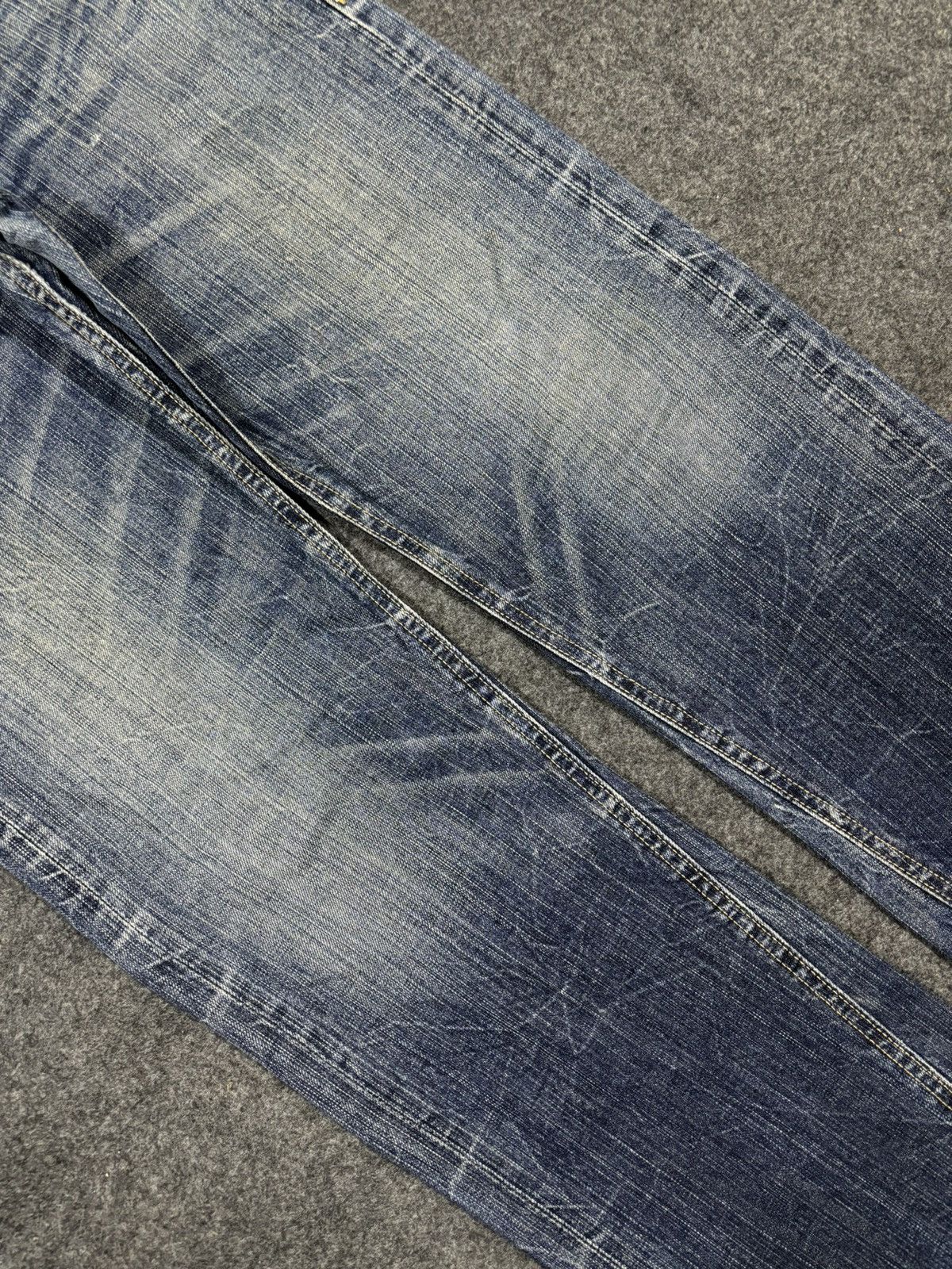 Japanese Brand 💥90s Style💥Archival DENIMCRAFT Insne Wash Style Denim F931 Size US 32 / EU 48 - 6 Thumbnail