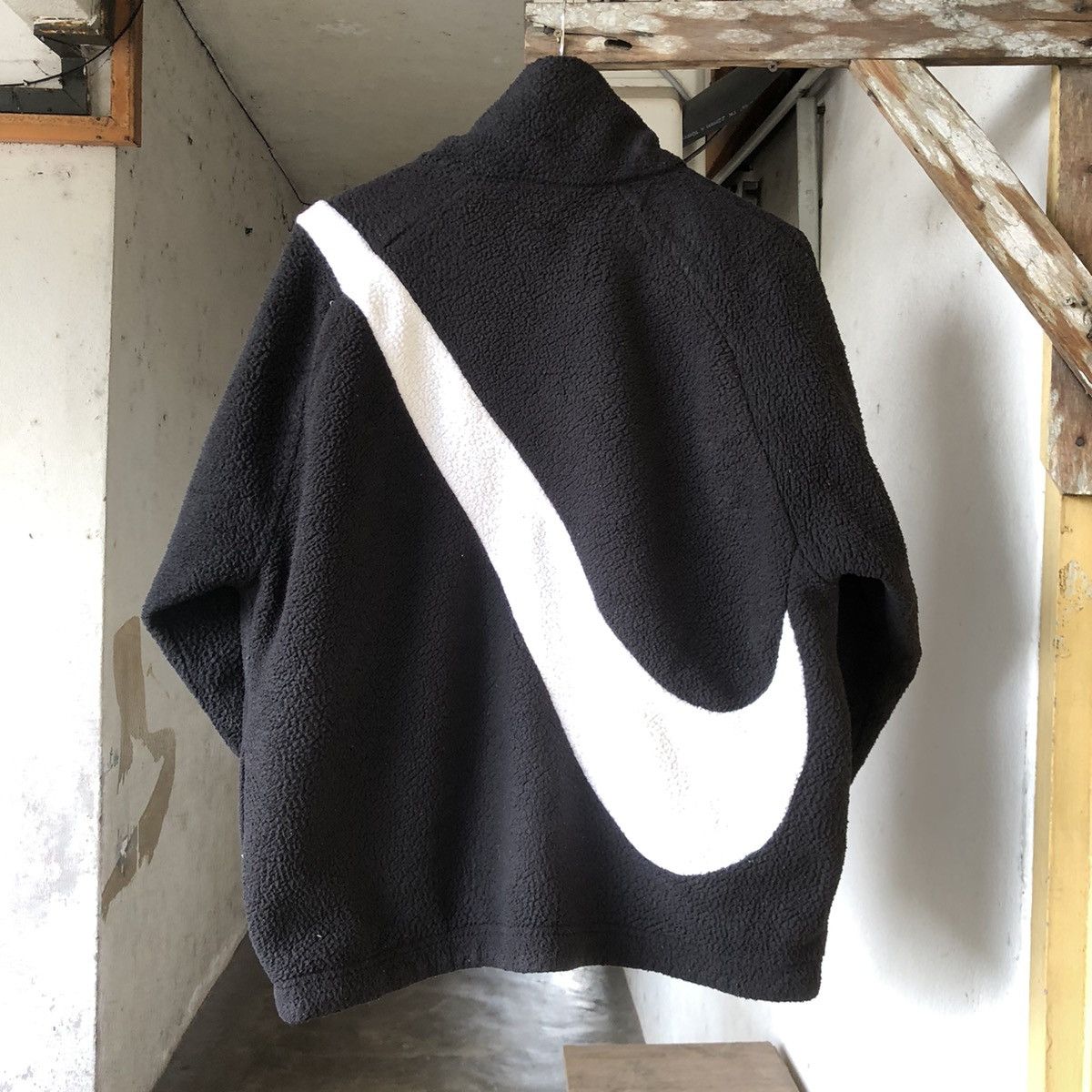 Nike Nike Big Swoosh Fleece Reversible Jacket Size US M / EU 48-50 / 2 - 2 Thumbnail