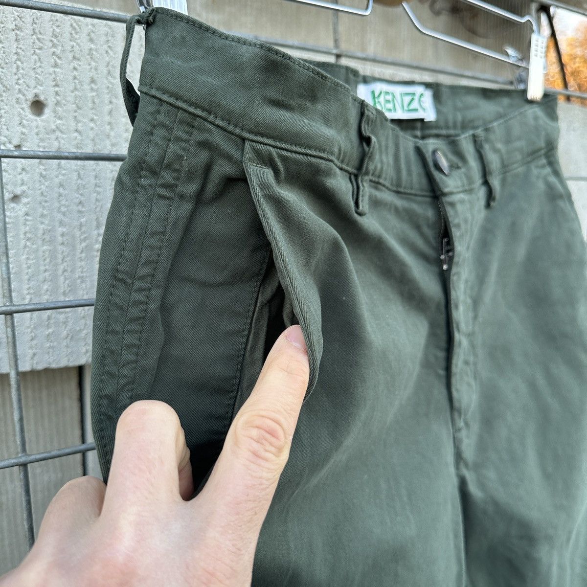 Kenzo Women’s Kenzo Chino Pants Trousers 28 Size 28" / US 6 / IT 42 - 8 Thumbnail