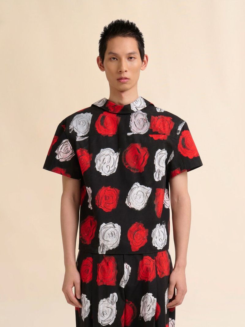 Marni o1f1d3z0326 Bowling Shirt in Multicolor Size US XL / EU 56 / 4 - 2 Thumbnail