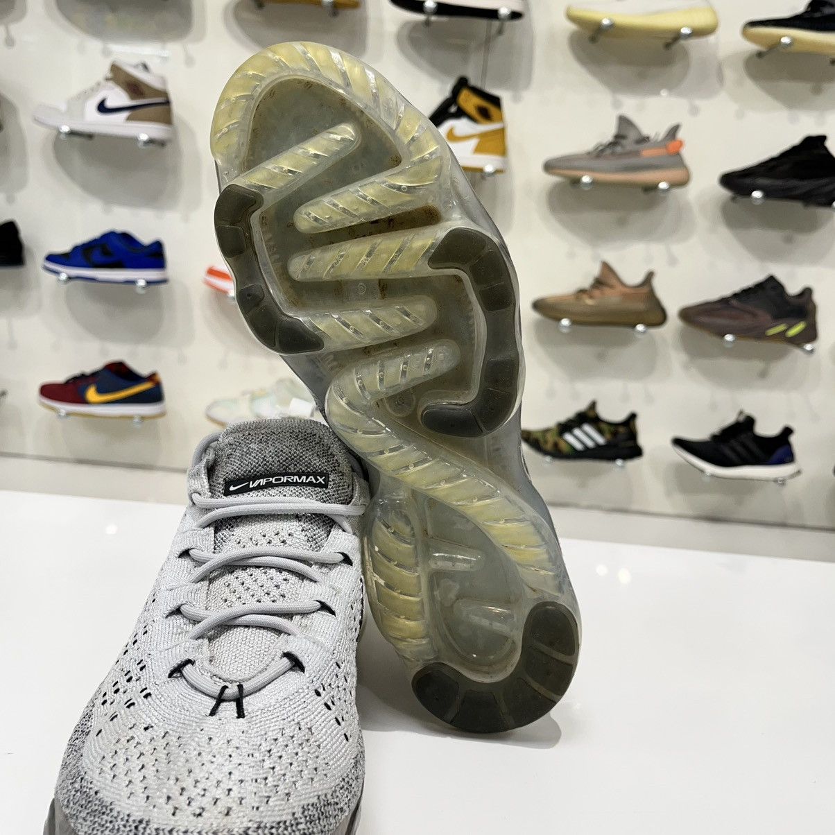 Nike Nike Air VaporMax 2023 Flyknit Pure Platinum Anthracite Size US 12 / EU 45 - 11 Thumbnail