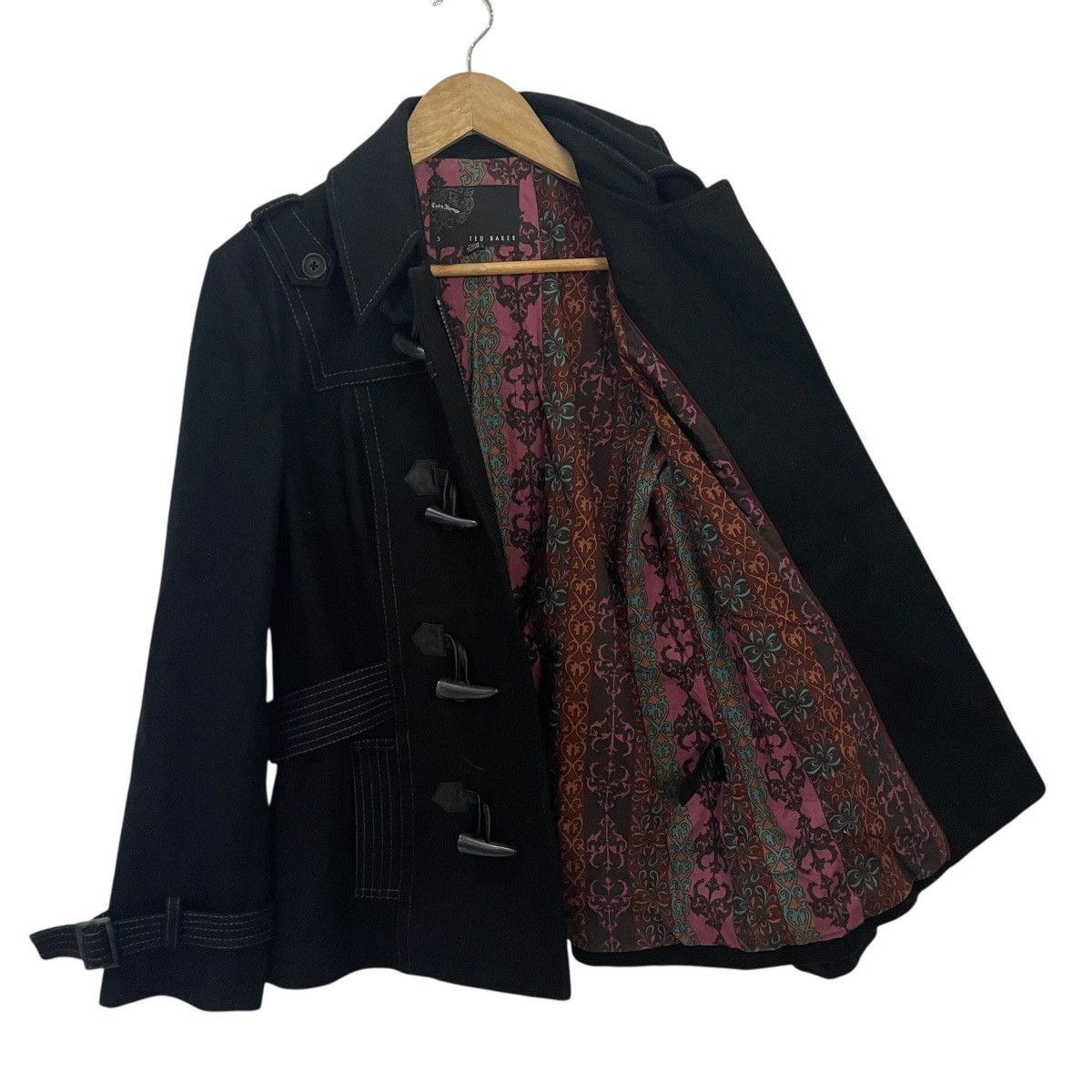 Ted Baker Vintage Ted Baker Bikers Jacket Size L / US 10 / IT 46 - 1 Thumbnail