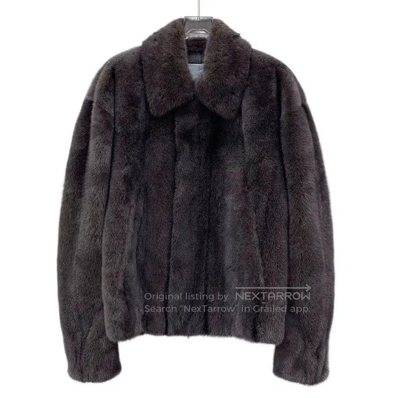 Dior Dior Mink Fur Collar Long Sleeve Jacket. Size US XL / EU 56 / 4 - 1 Thumbnail
