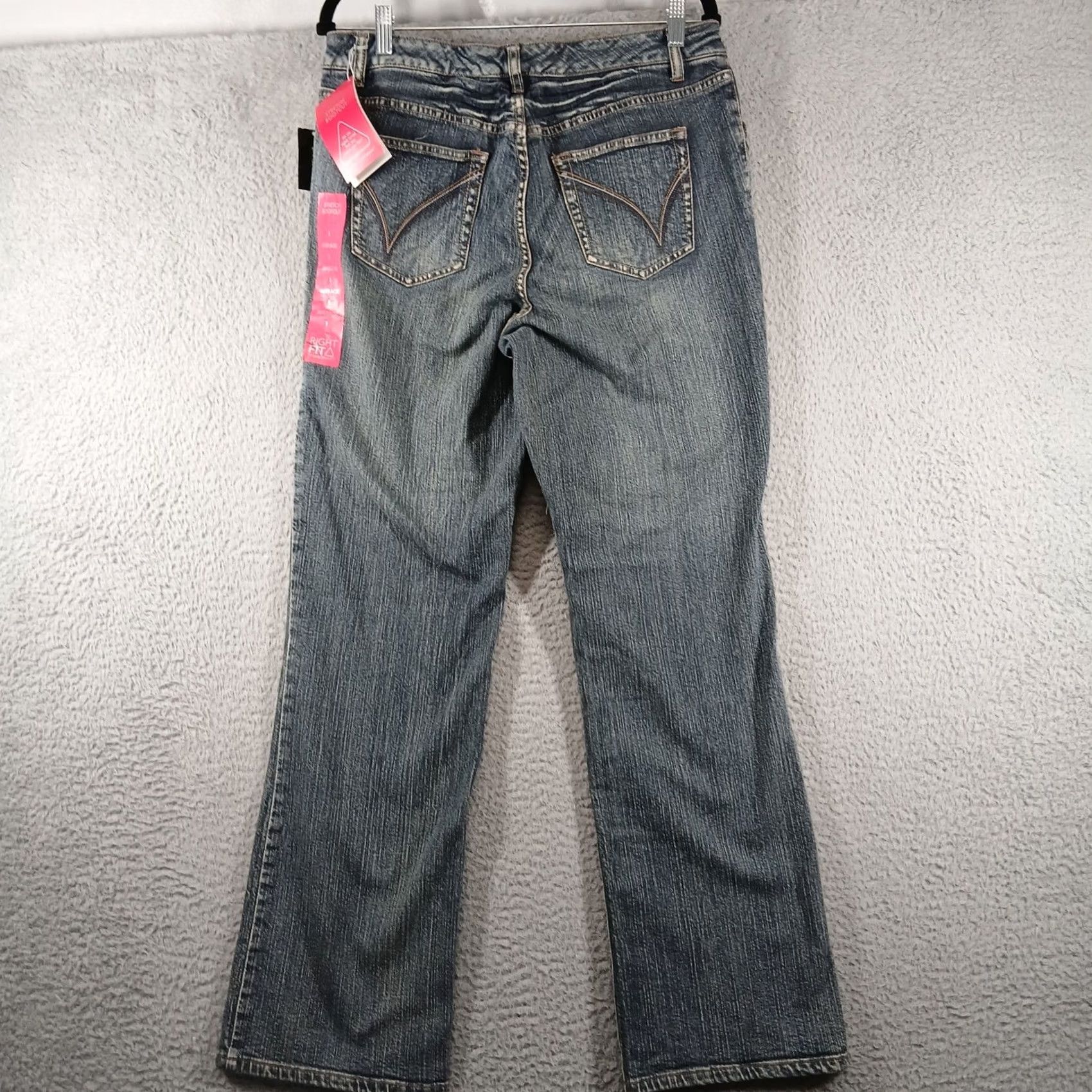 Vintage Venezia Lane Bryant Stretch Bootcut Jeans Right Fit Size 1 Average NWT Womens Jeans 14W 31in Blue Size 36" / US 14 / IT 50 - 3 Thumbnail