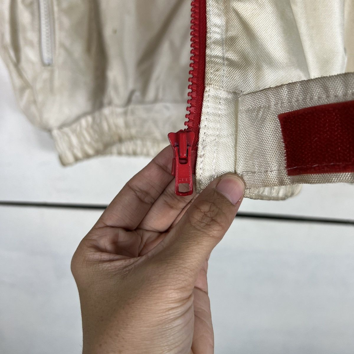 Japanese Brand 🔥 VINTAGE FUMA PLUS SPORTS RACING BOMBER JACKET Size US L / EU 52-54 / 3 - 14 Thumbnail