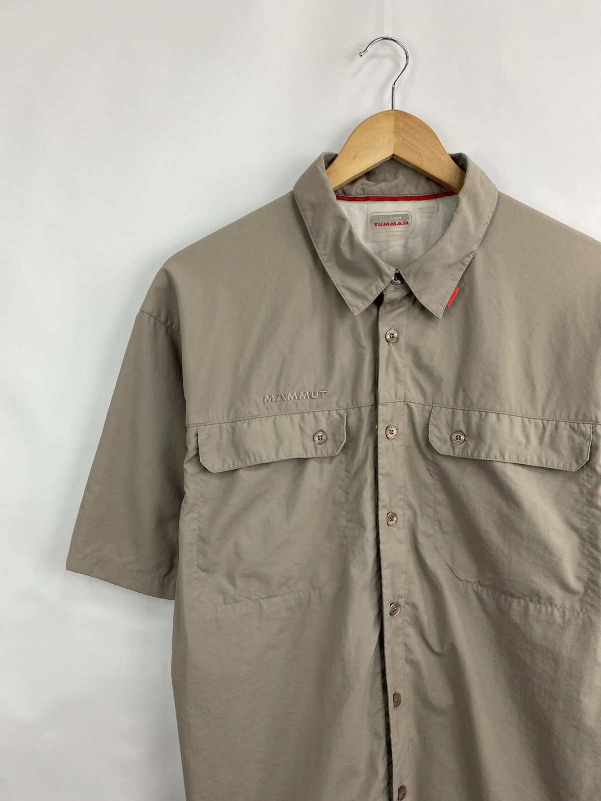 Mammut Mammut Outdoor Cargo shirt Y2K rare military Size US M / EU 48-50 / 2 - 2 Thumbnail