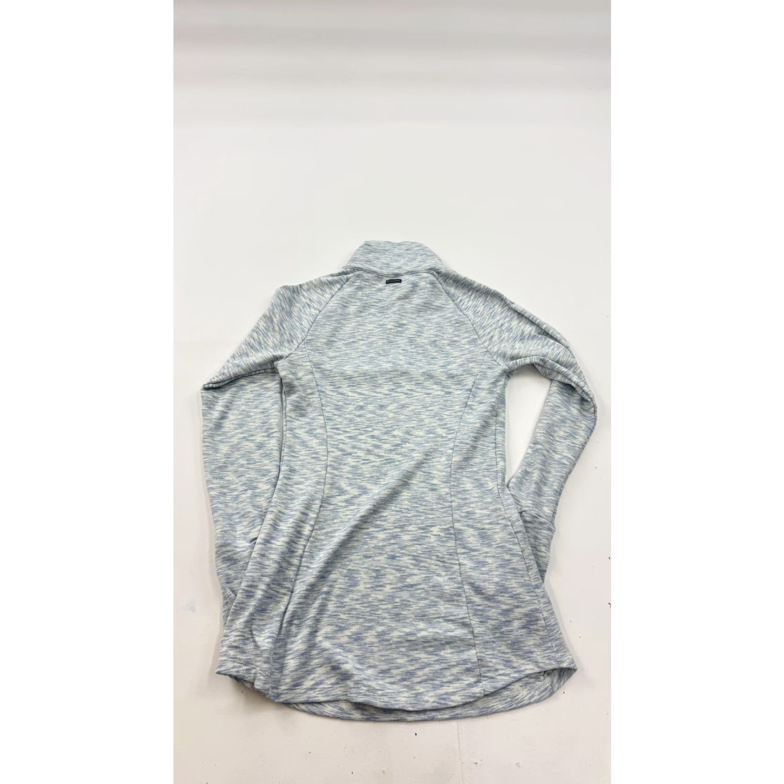 Vintage Columbia Shirt Womens Petite Medium Blue 1/4 Zip Long Sleeve Lightweight Stretch Size M / US 6-8 / IT 42-44 - 7 Thumbnail