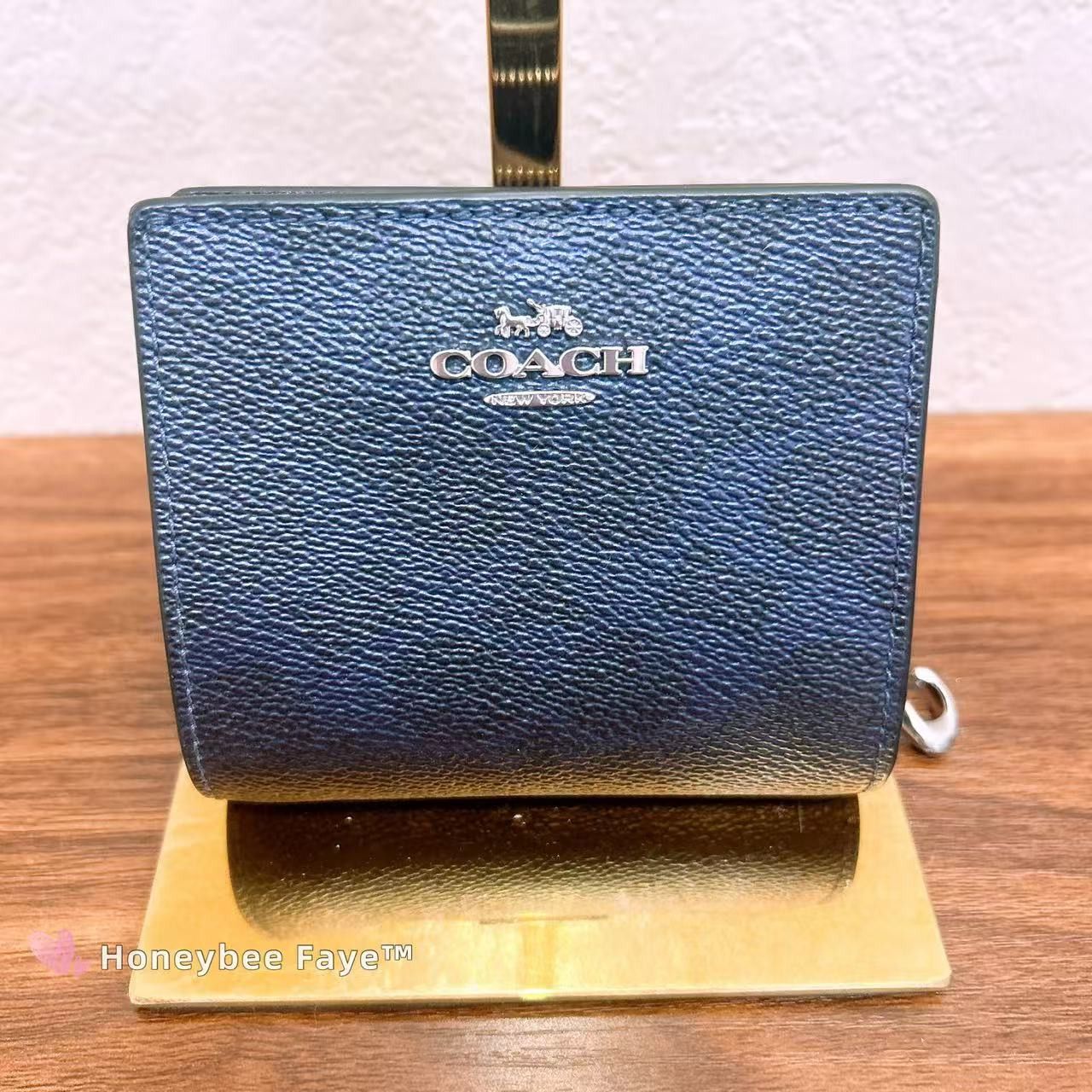 Coach NWT Coach Snap Wallet In Signature Canvas CCL96 Size ONE SIZE - 8 Thumbnail