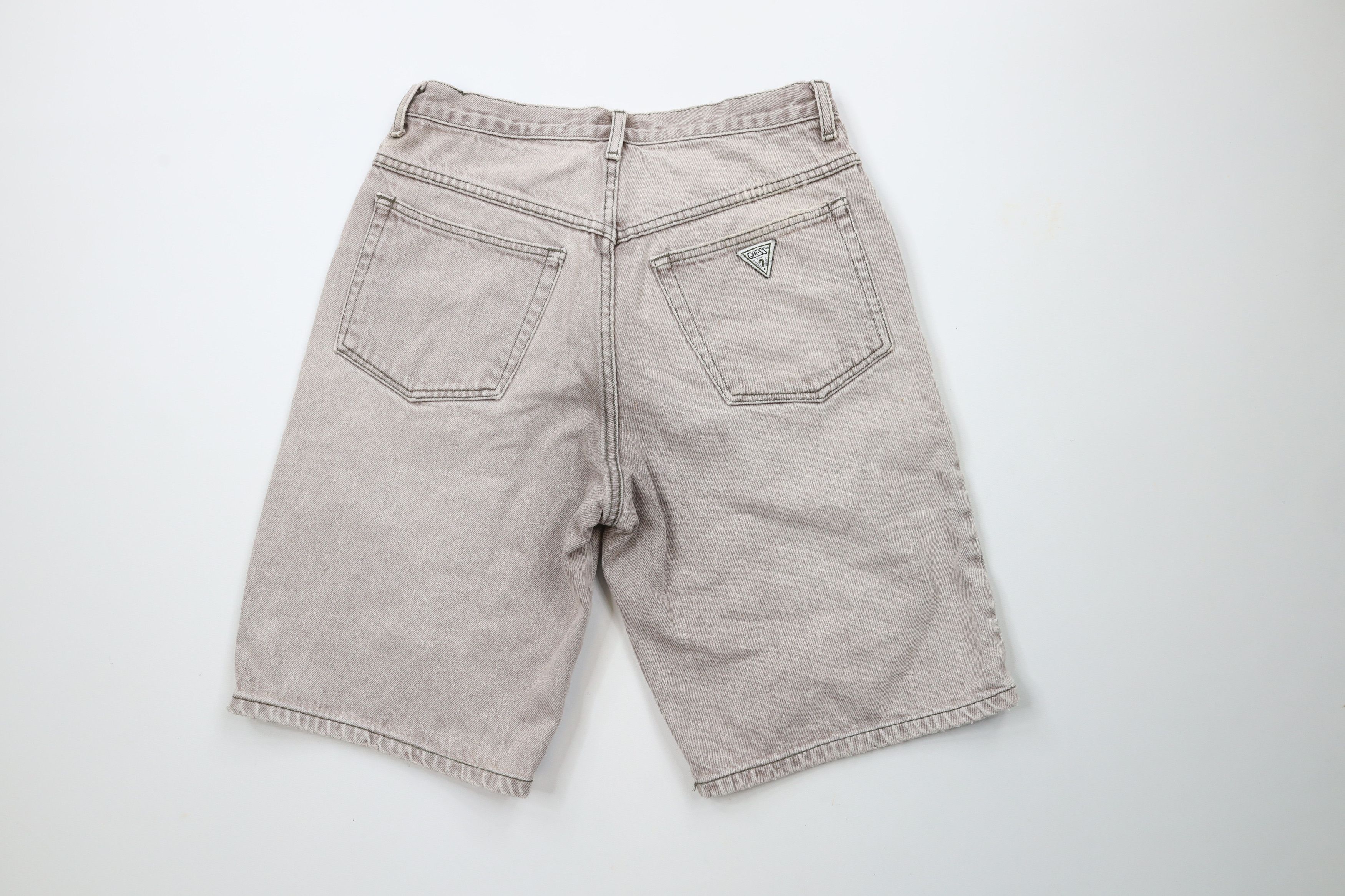 Guess Vintage 90s Guess Out Baggy Denim Jean Shorts Jorts USA Size US 30 / EU 46 - 9 Thumbnail