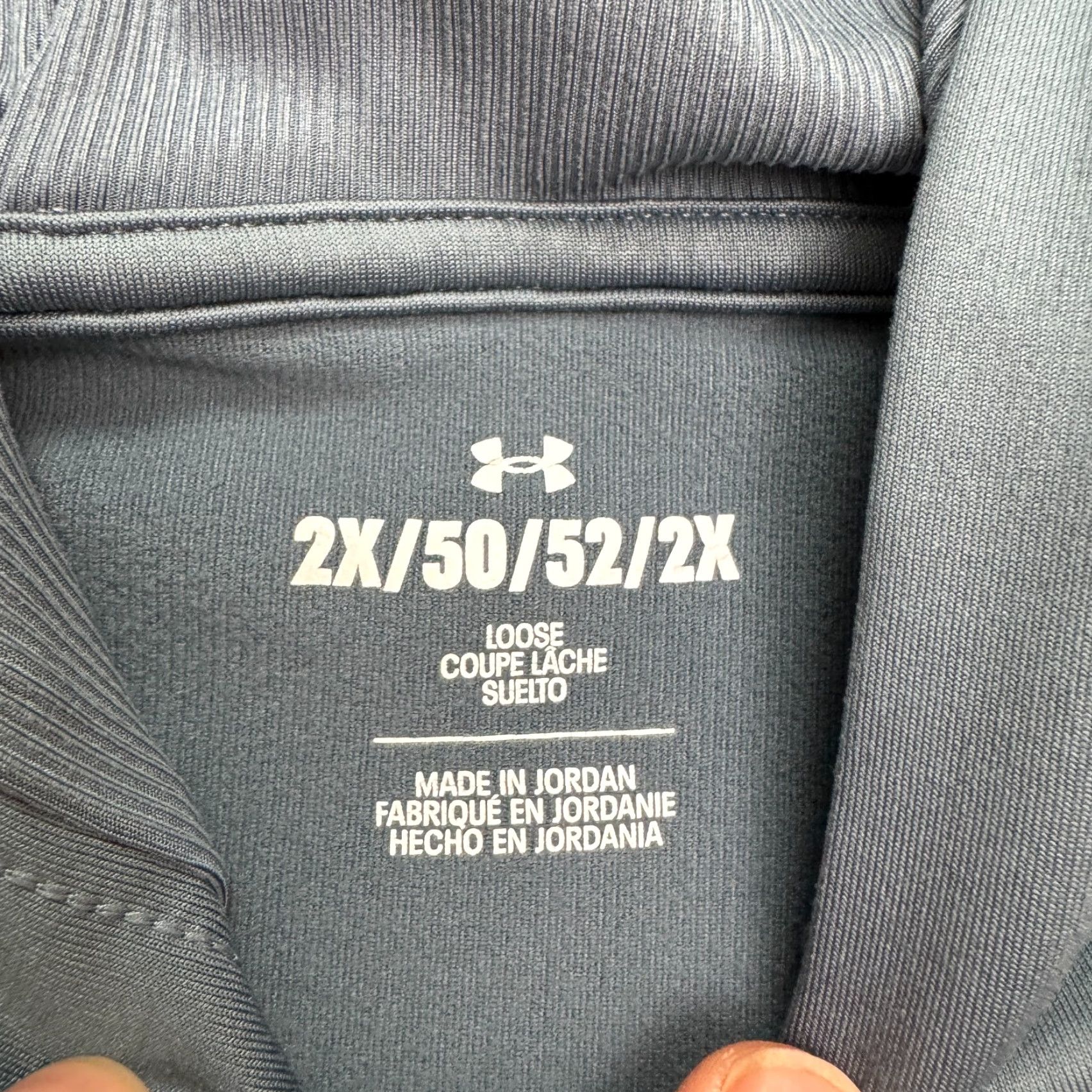Under Armour Under Armour Hoodie Women's 2X Plus Blue Pullover Sweatshirt Lightweight Breathable Logo Casual Sleeve Long Sleeve Size XXL / US 16-18 / IT 52-54 - 7 Thumbnail