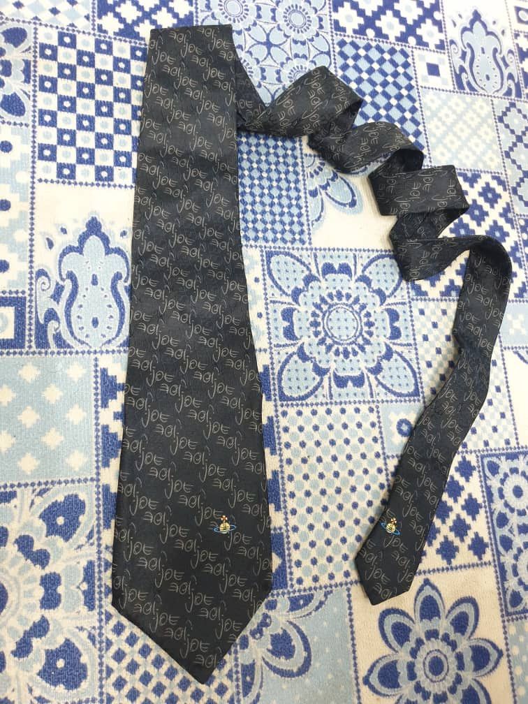 Vivienne Westwood VIVIENNE WESTWOOD Monogram Blue Colour tie Size ONE SIZE - 6 Thumbnail