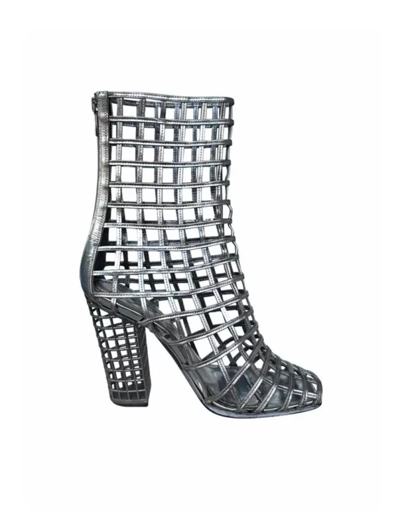 YSL cage boots