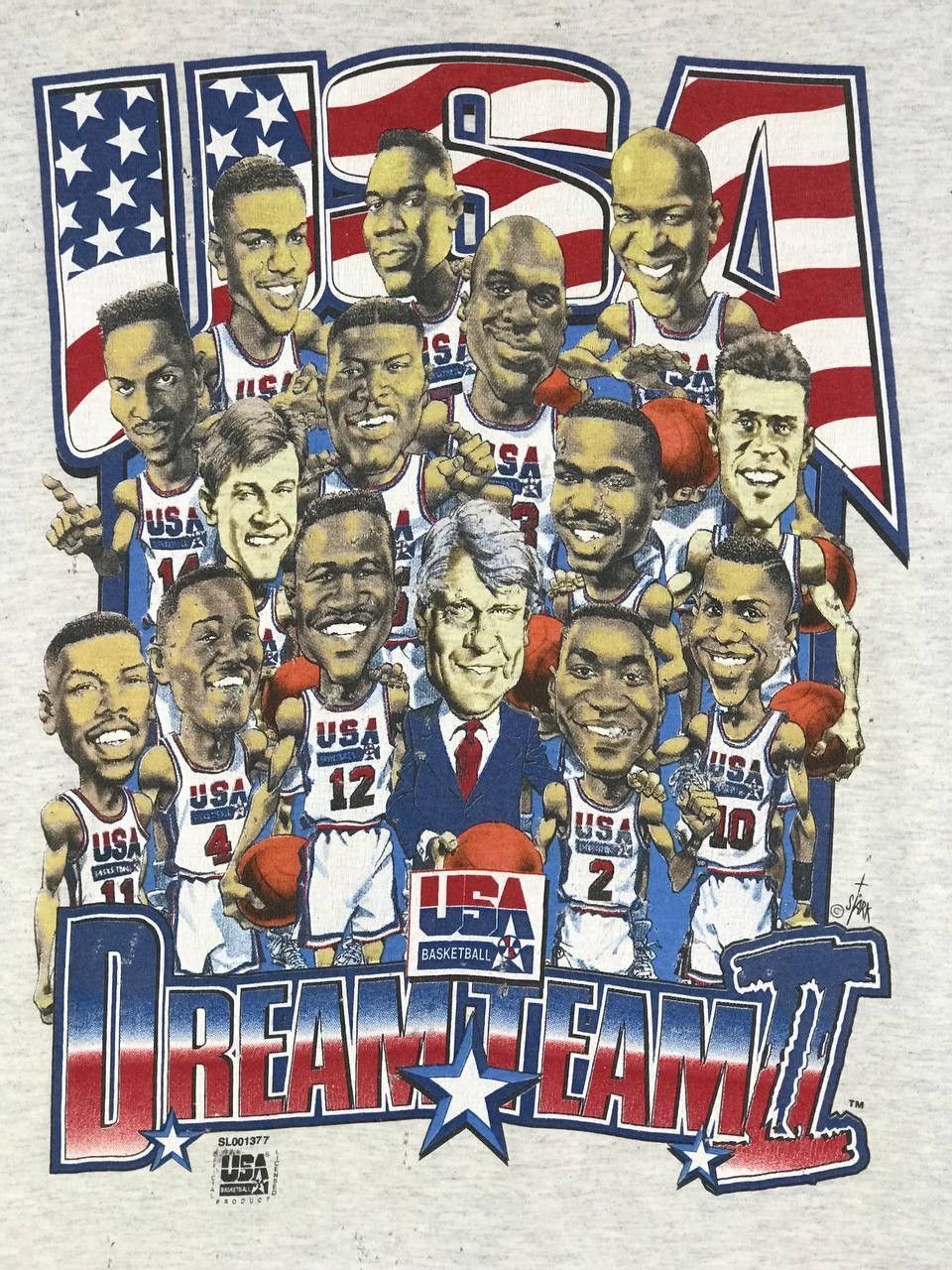 NBA vintage 1996 Basketball usa dream team 2 Size US M / EU 48-50 / 2 - 3 Thumbnail