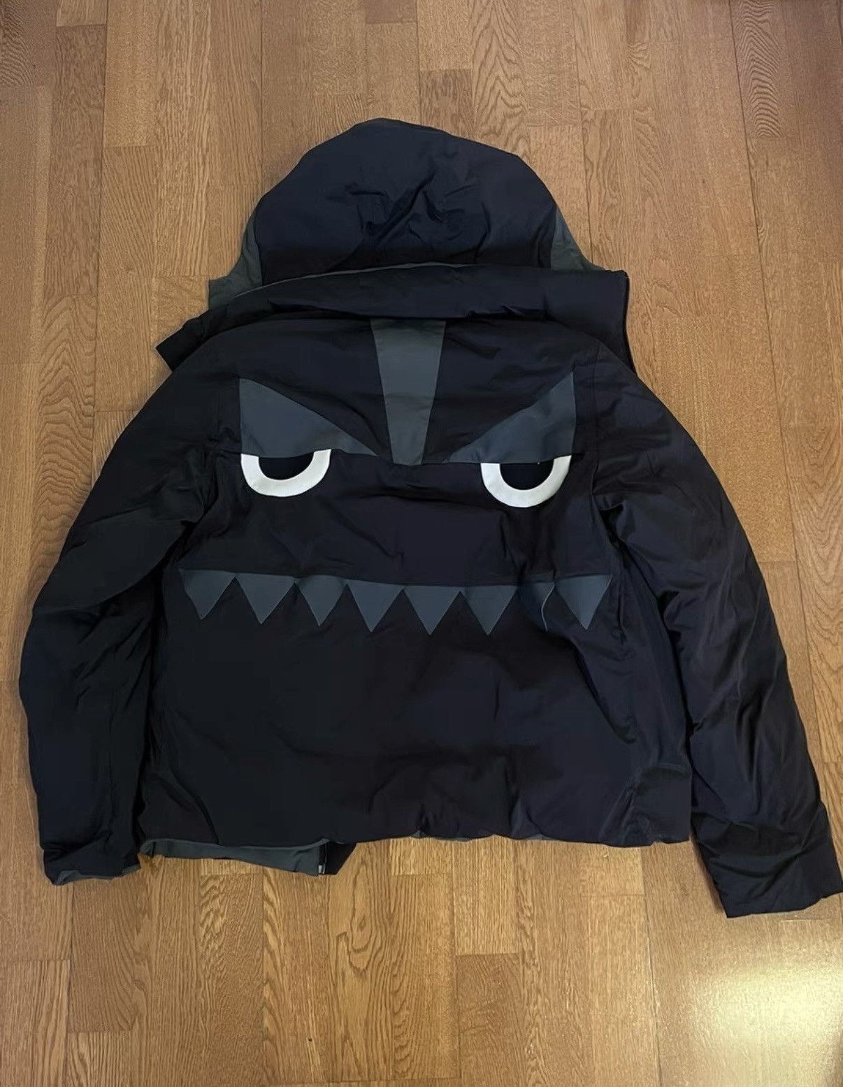 Fendi Fendi Monster Logo Reversible Down Jacket Size US L / EU 52-54 / 3 - 1 Thumbnail
