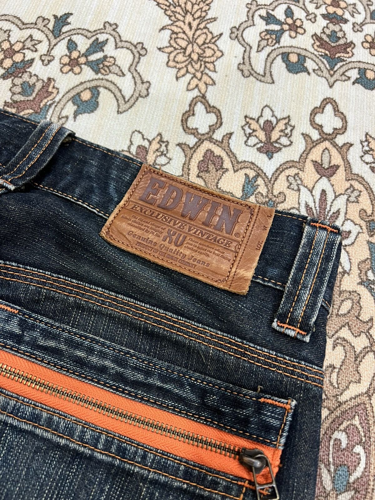 Edwin 💥Flare💥Vintage Edwin XV Exclusive Vintage Distress Jean Size US 32 / EU 48 - 17 Thumbnail