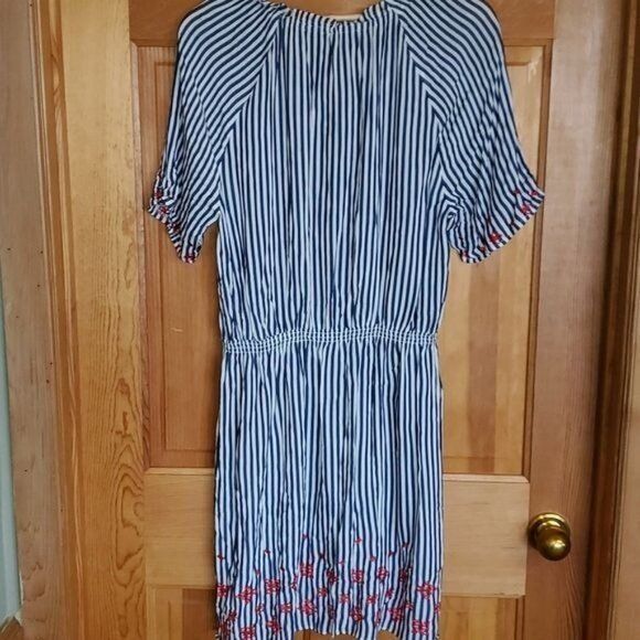 Tommy Hilfiger Tommy Hilfiger Sail Away Embroidered Cinched Waist Light Sho Size L / US 10 / IT 46 - 3 Thumbnail