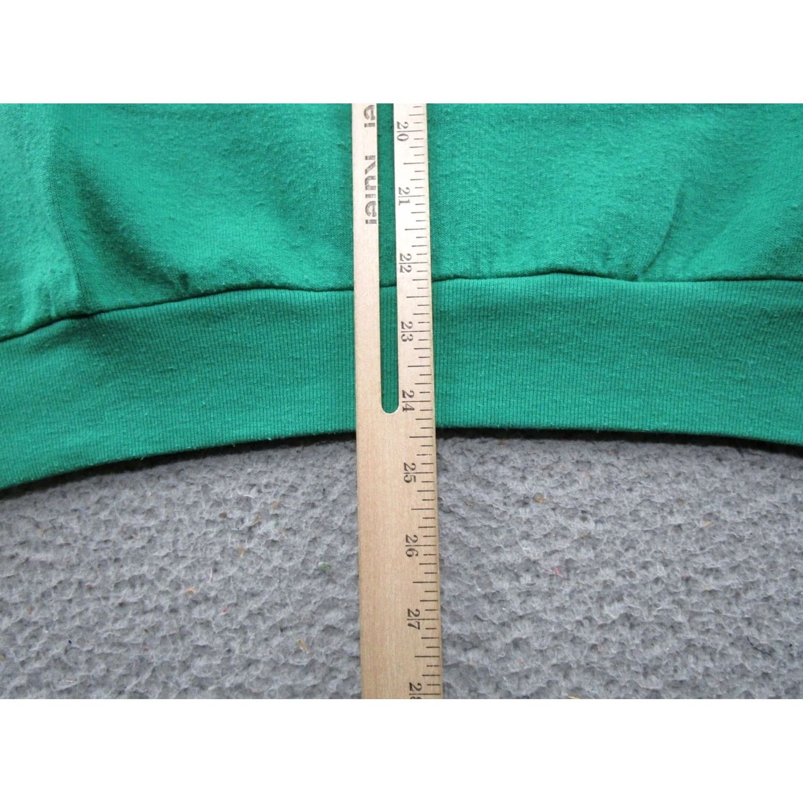 Fruit Of The Loom VINTAGE Fruit of the Loom Green Raglan Crew Neck XL Sweatshirt Men 80s 90s Size US XL / EU 56 / 4 - 5 Thumbnail
