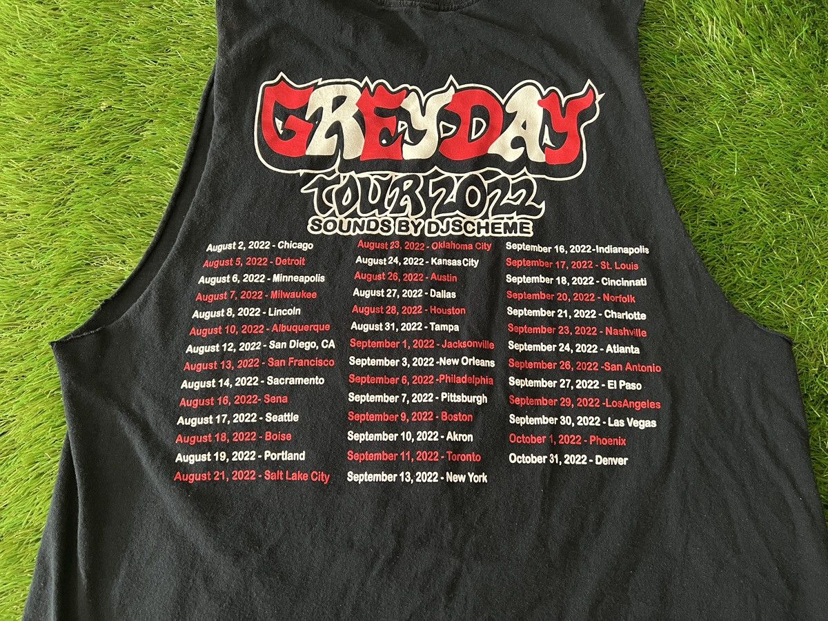 G59 Records Official Grey Day Tour 2022 Suicideboys Tank Shirt DJ Scheme Size US L / EU 52-54 / 3 - 5 Thumbnail