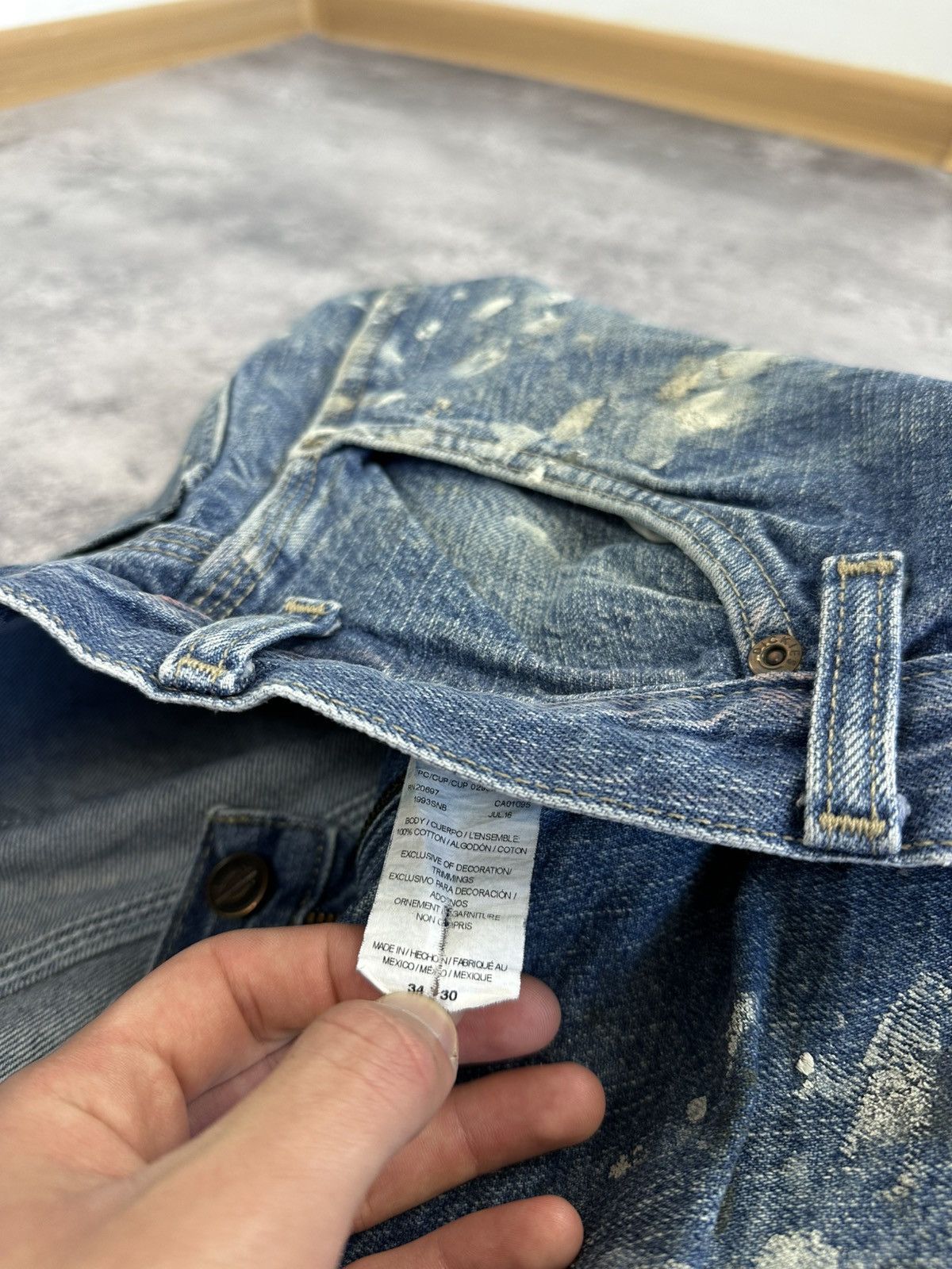 Dickies Vintage Dickies Distressed Carpenter USA Work Utility Pants Size US 34 / EU 50 - 18 Thumbnail