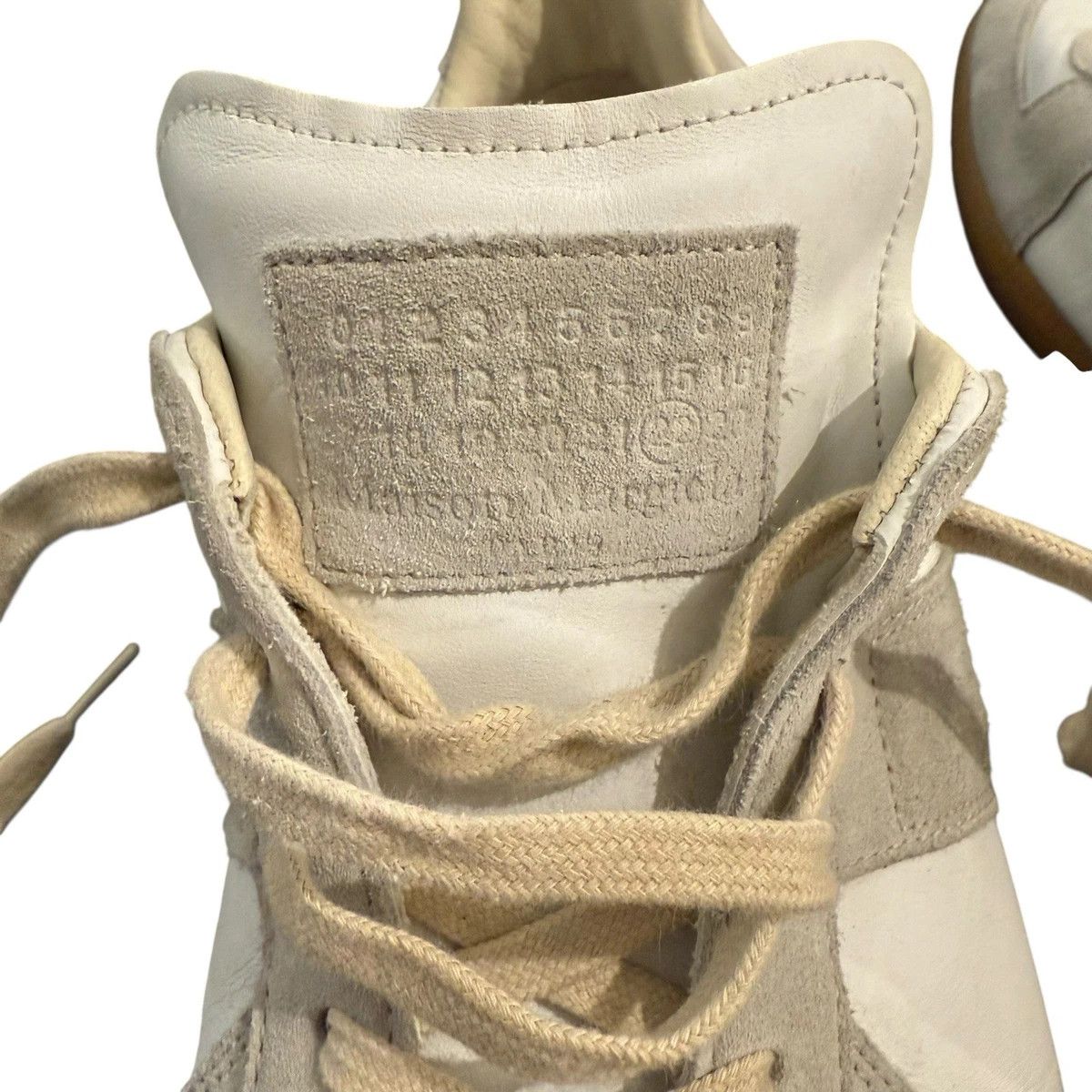 Maison Margiela Maison Margiela Replica GAT Gray White 14 47 Low Suede Size US 14 / EU 47 - 9 Thumbnail