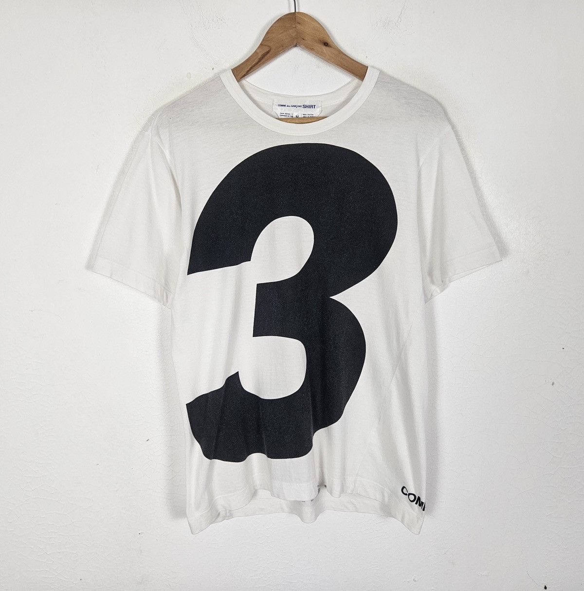 Comme des Garcons Comme des Garcons CDG 3 logo shirt Size US M / EU 48-50 / 2 - 2 Thumbnail
