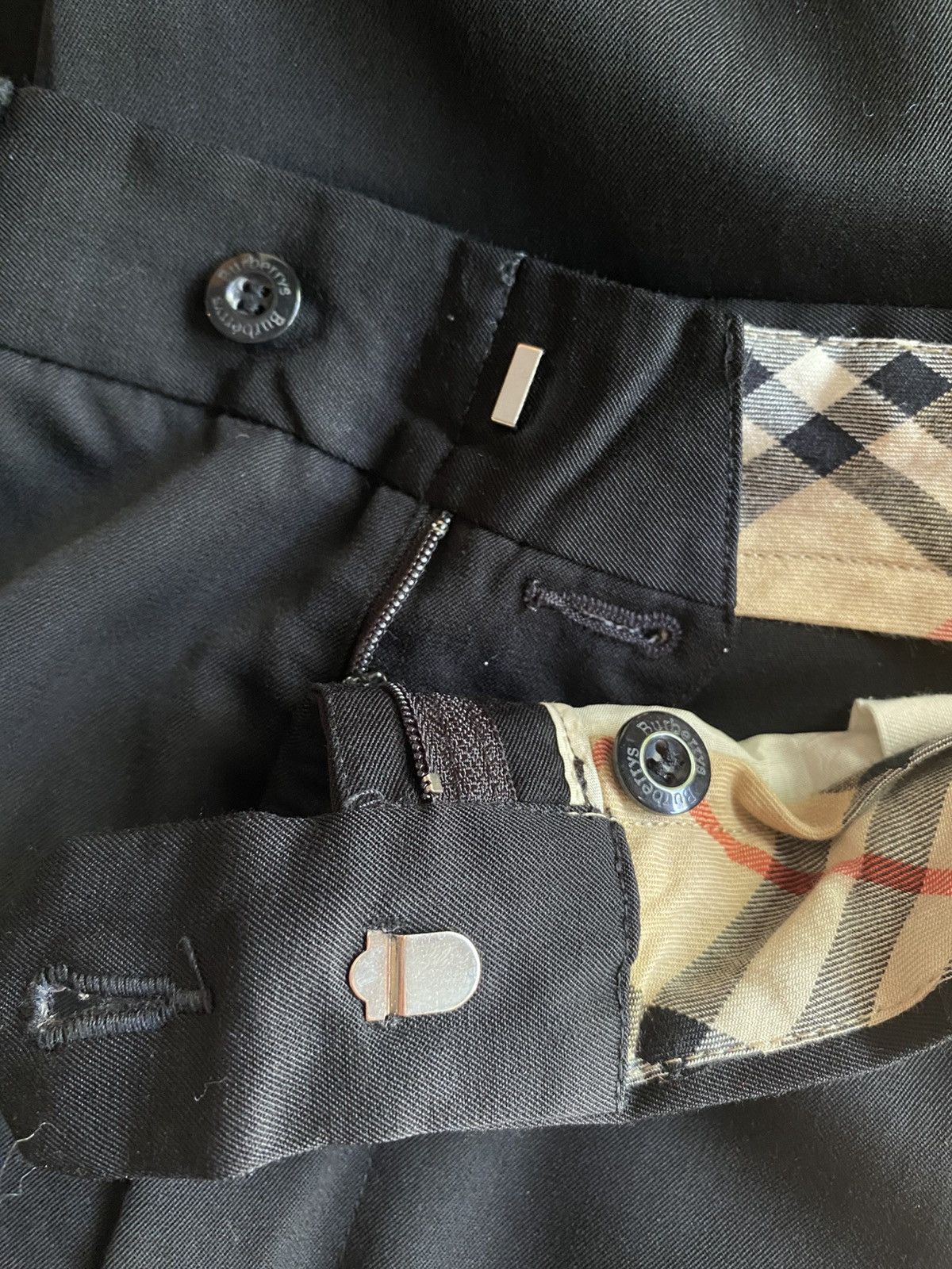 Burberry Burberrys black trousers for men formal style. Size US 36 / EU 52 - 7 Thumbnail