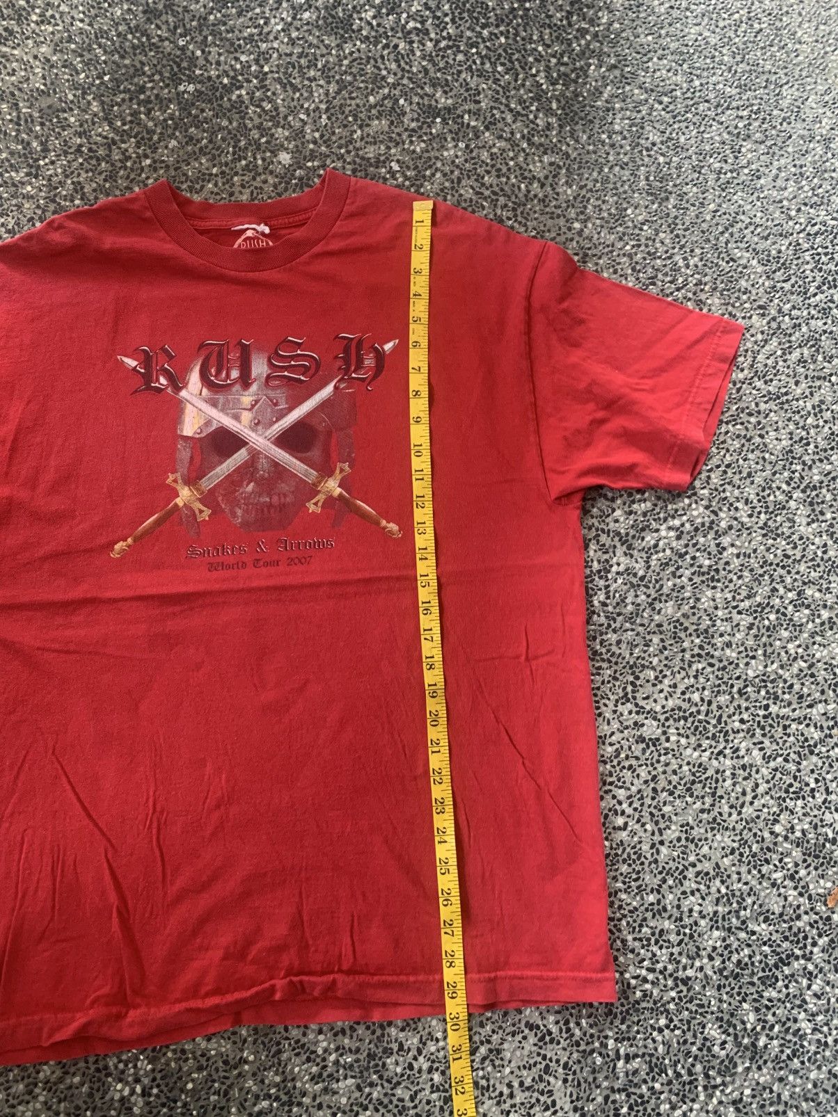Band Tees Vintage 2007 Rush World Tour Rock Band T shirt Size US XL / EU 56 / 4 - 10 Thumbnail