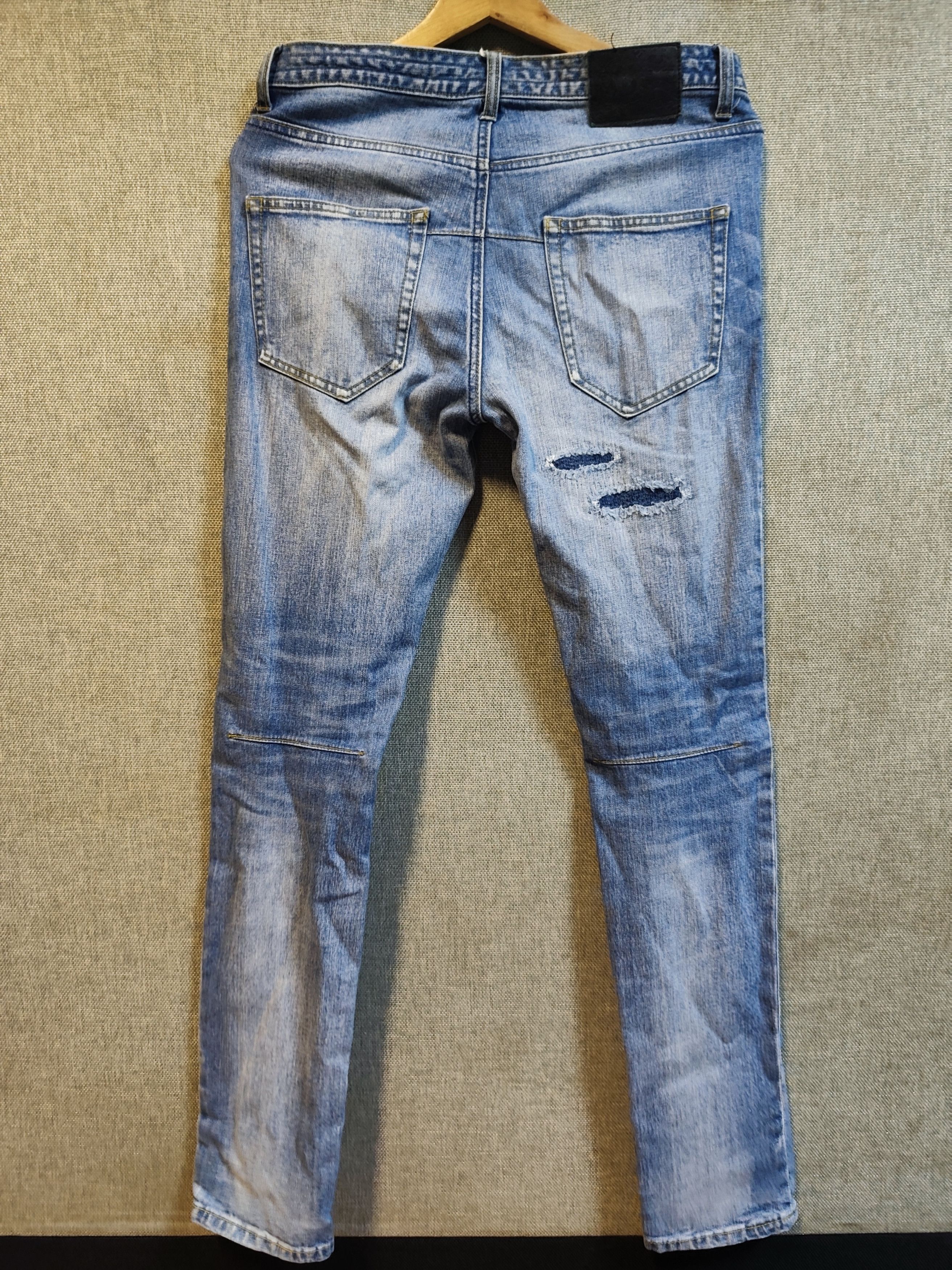 NANO universe × Number (N)ine Number Nine x Nano Universe Distressed Jeans Size US 30 / EU 46 - 2 Thumbnail