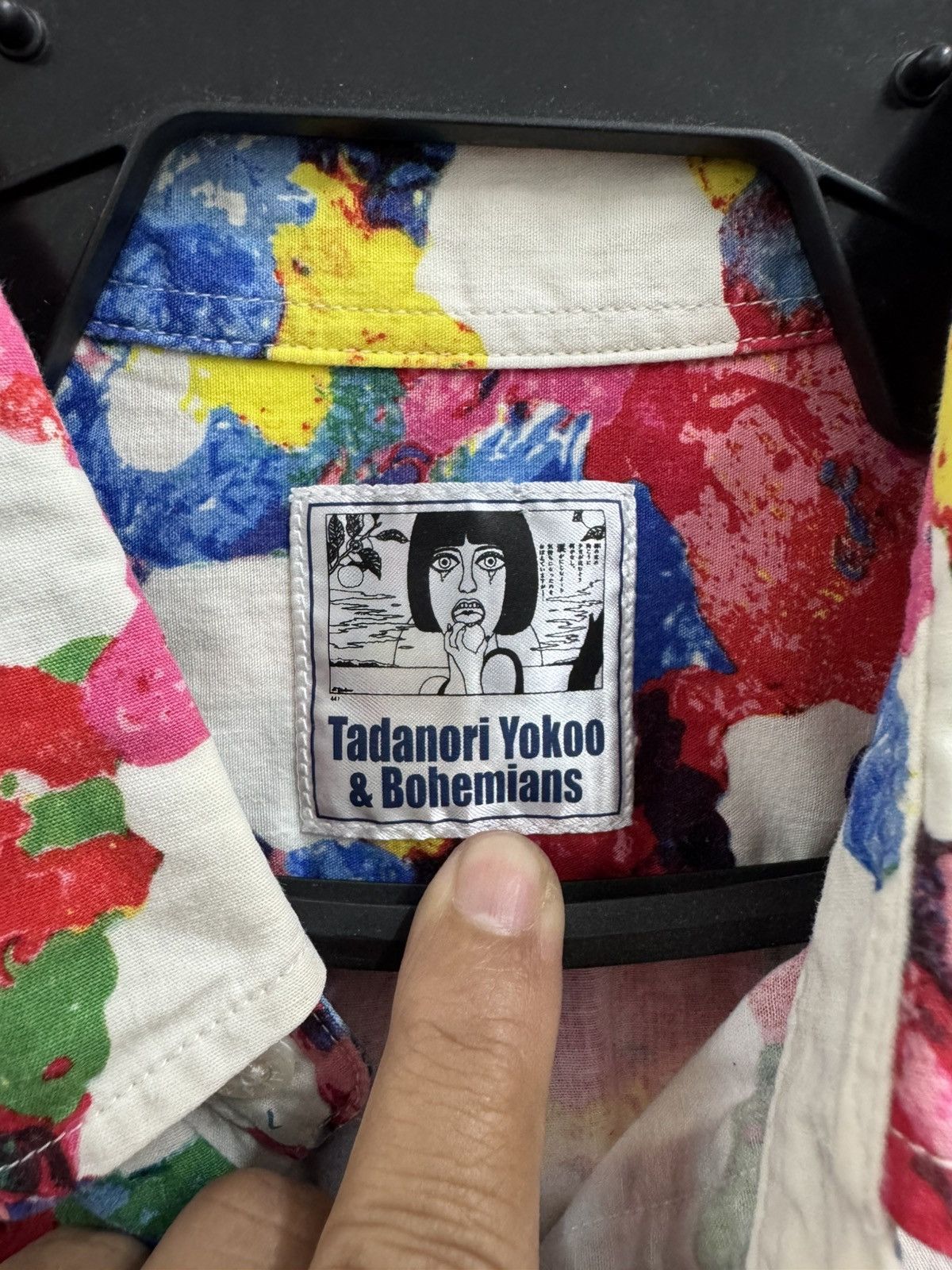 Japanese Brand Tadanori Yokoo & Bohemians..Japanese Brand Size US L / EU 52-54 / 3 - 3 Thumbnail