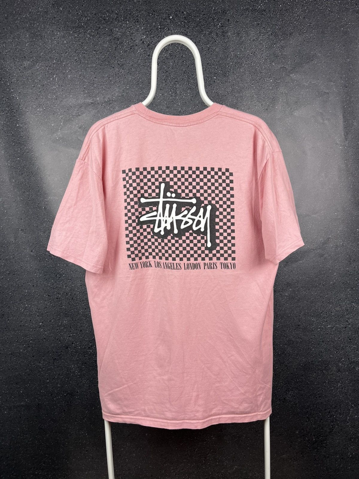 トップス STUSSY LONDON TEE Stussy x Dover Street Market London T Shirt - White - Size L