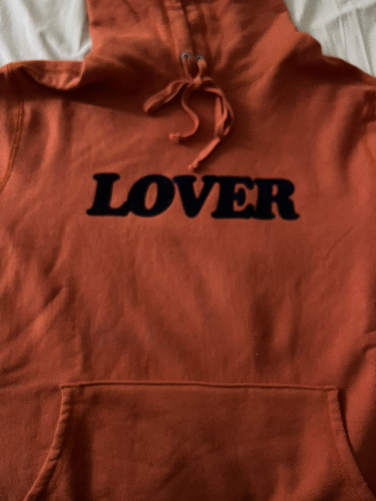 BIANCA CHANDON × Frank Ocean Bianca Chandon Orange 'Lover' Pullover Hoodie Size US L / EU 52-54 / 3 - 7 Thumbnail