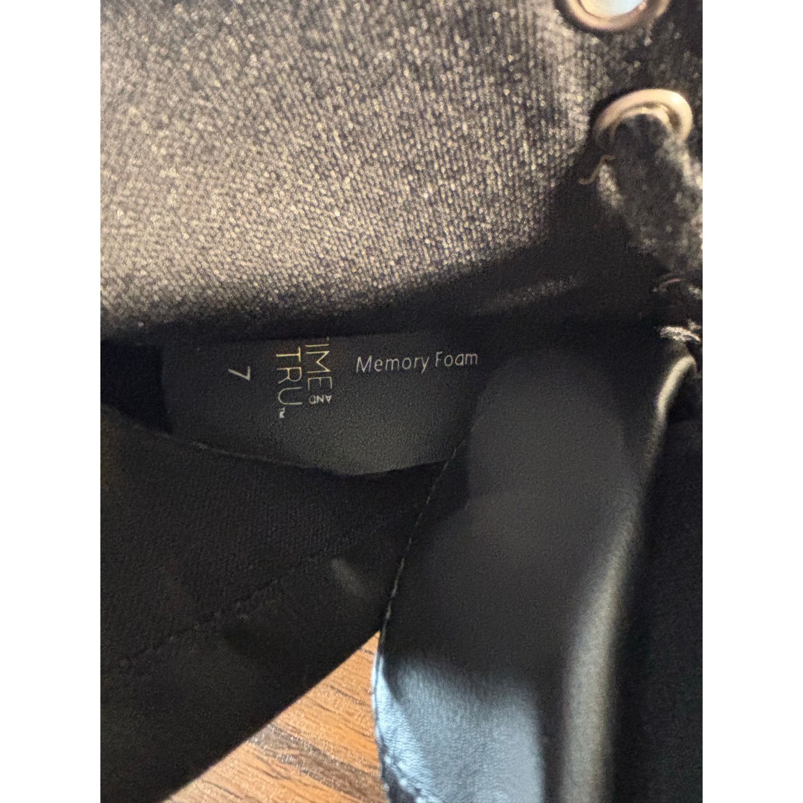 The Unbranded Brand Time and Tru Moto Booties Size 7 Size US 7 / IT 37 - 8 Thumbnail