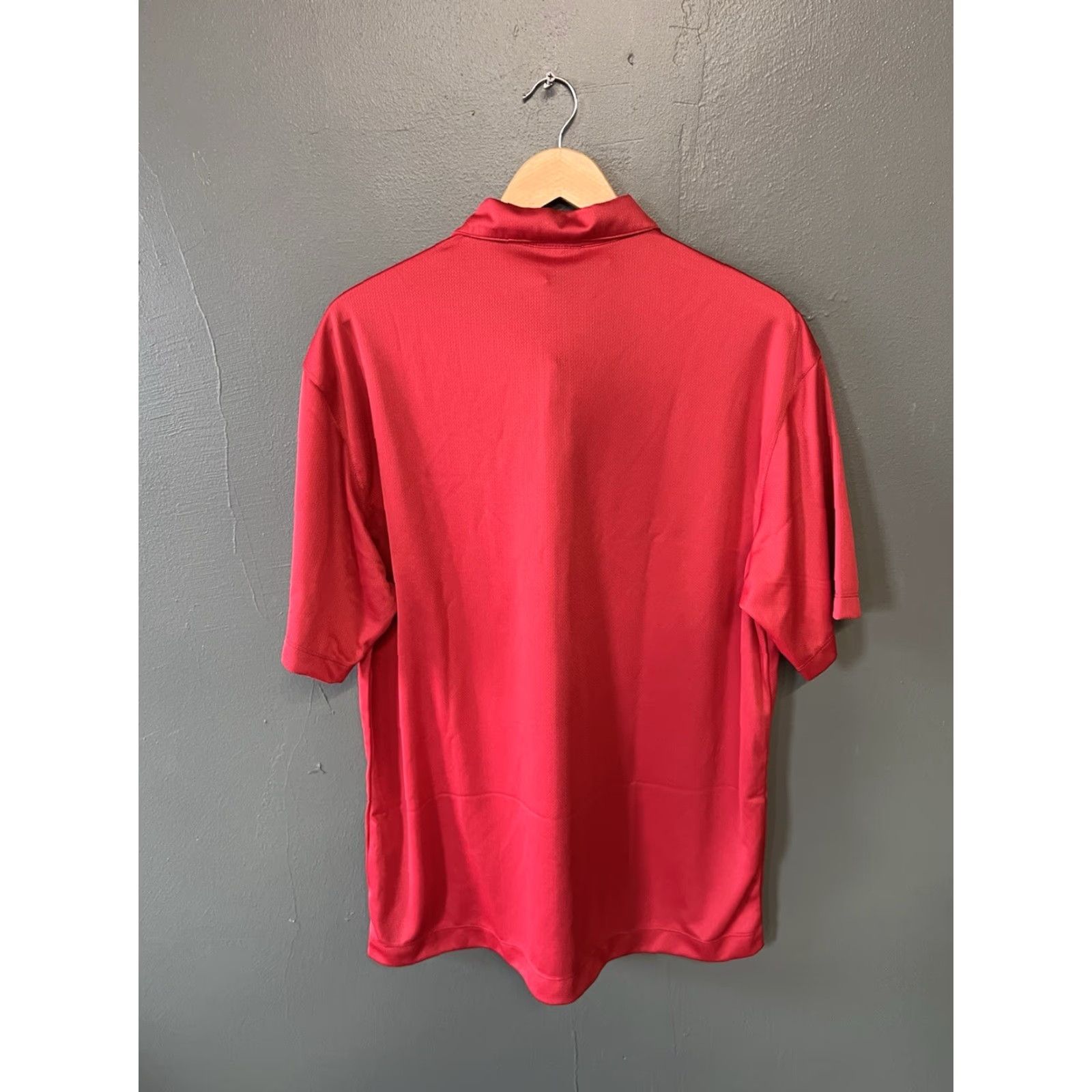 Nike Nike Mens Polo Shirt Short Sleeve Golf Well Fargo Red L Size US L / EU 52-54 / 3 - 2 Thumbnail