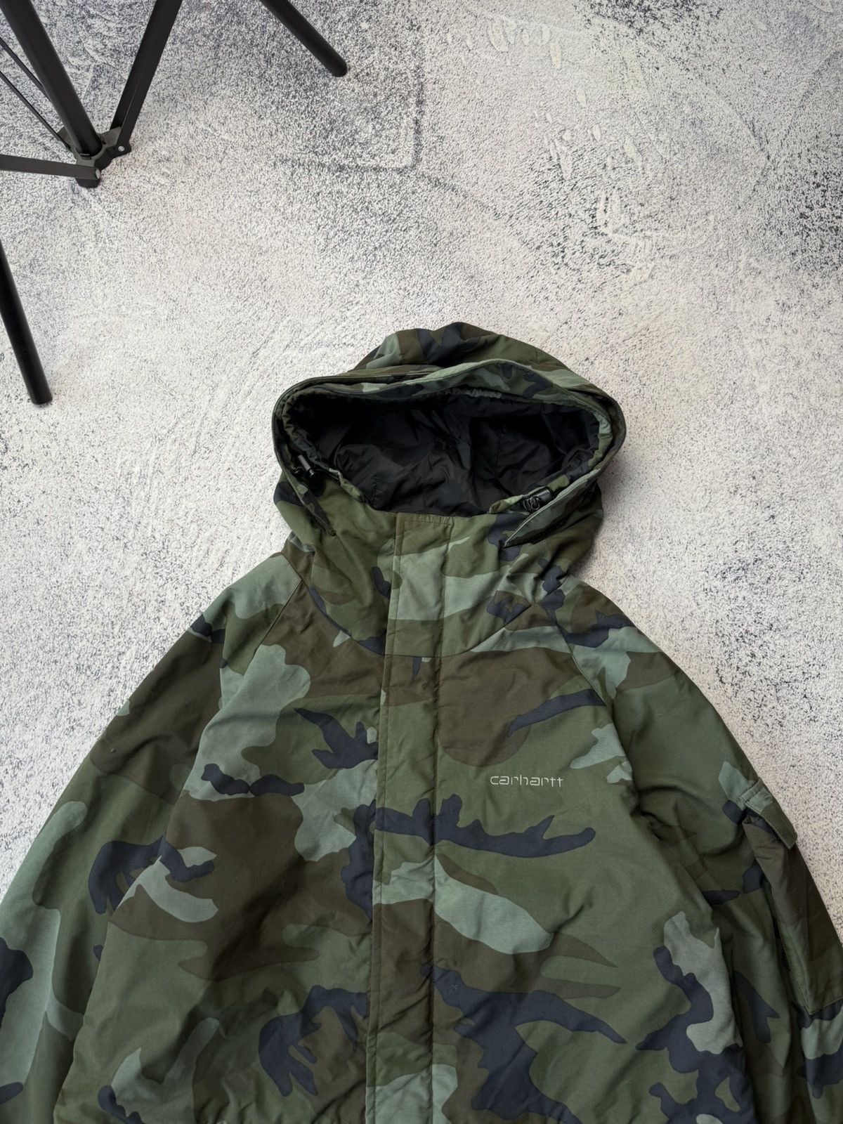 Carhartt Vintage: Carhartt Wax Camo Jacket Y2K Size US S / EU 44-46 / 1 - 8 Thumbnail
