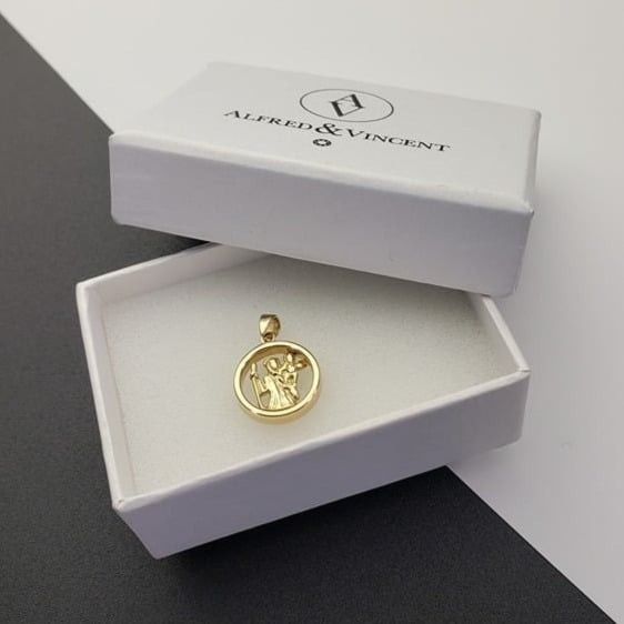 Other St Christopher, Patron Saint of Travelers 14k Y Gold Pendant Size ONE SIZE - 1 Thumbnail