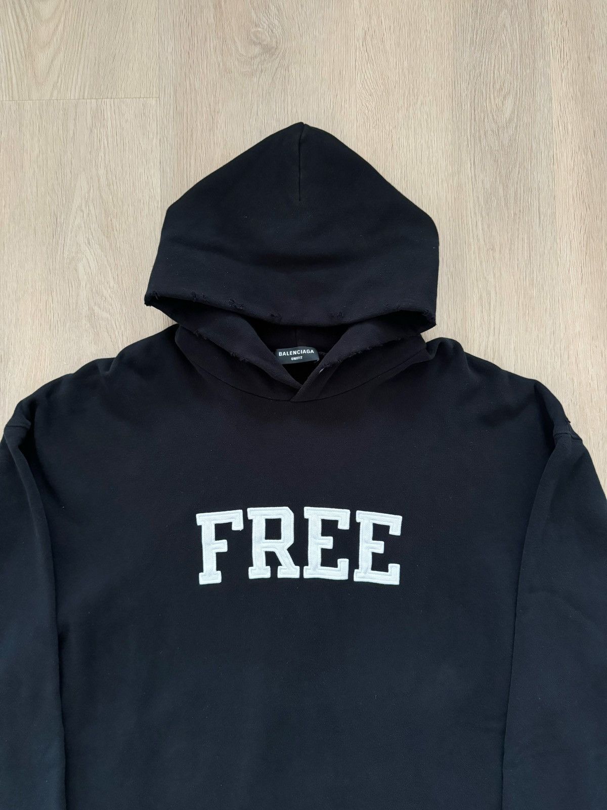 Balenciaga Fall 21 Free No Rib Hoodie Size US XS / EU 42 / 0 - 2 Thumbnail