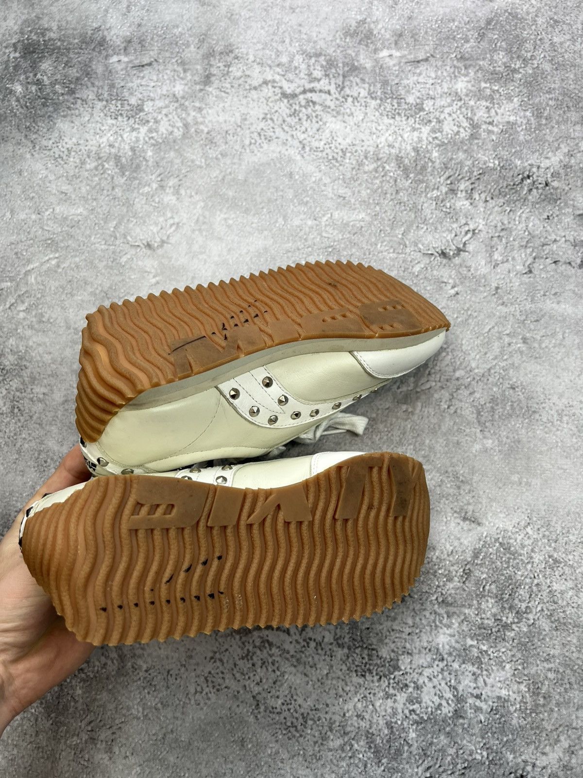 Miss Sixty Miss Sixty White Sneakers Womens Sk8 Y2K Size US 6 / IT 36 - 3 Thumbnail