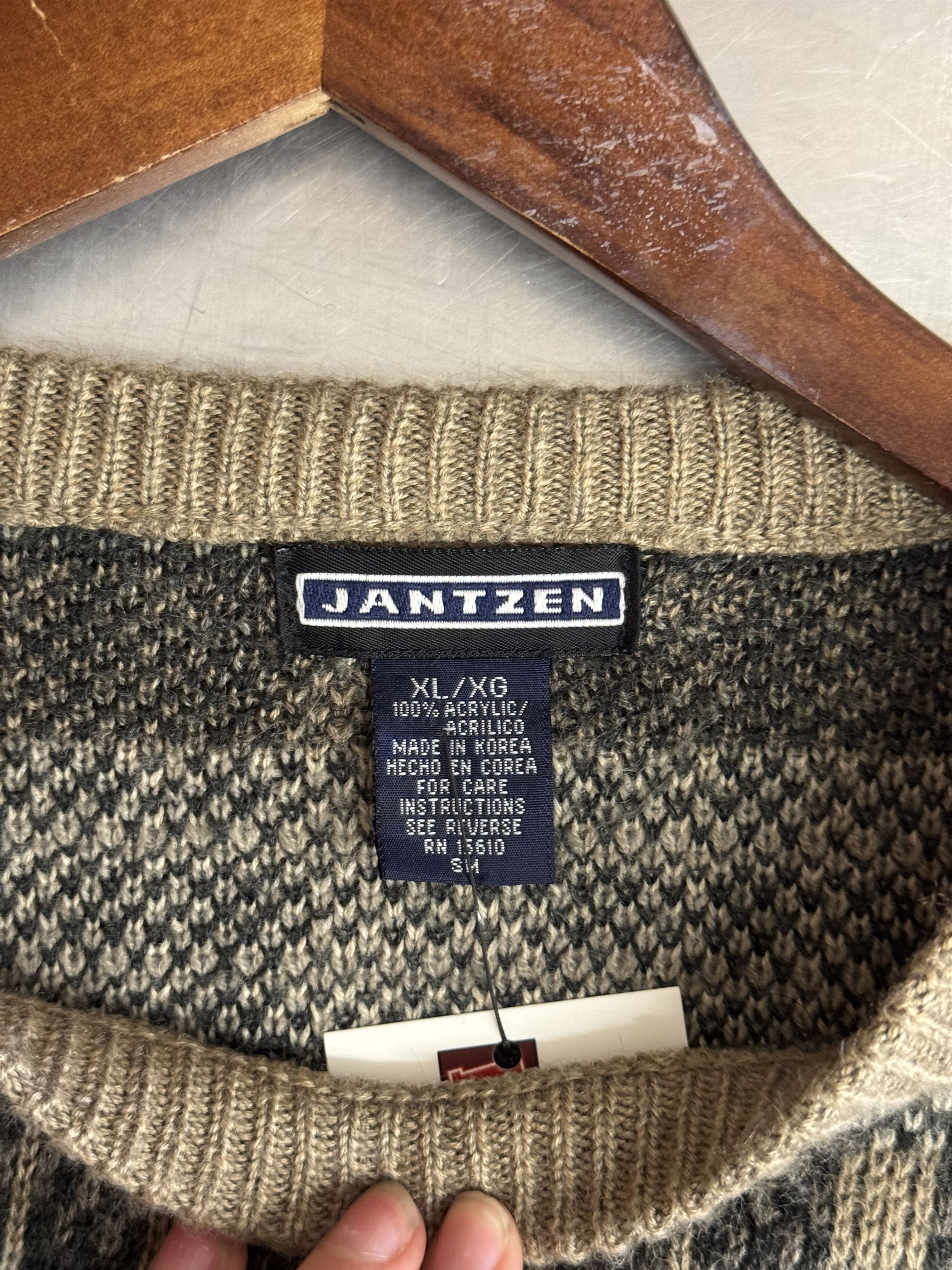 Jantzen Vintage Sweater Size US XL / EU 56 / 4 - 4 Thumbnail