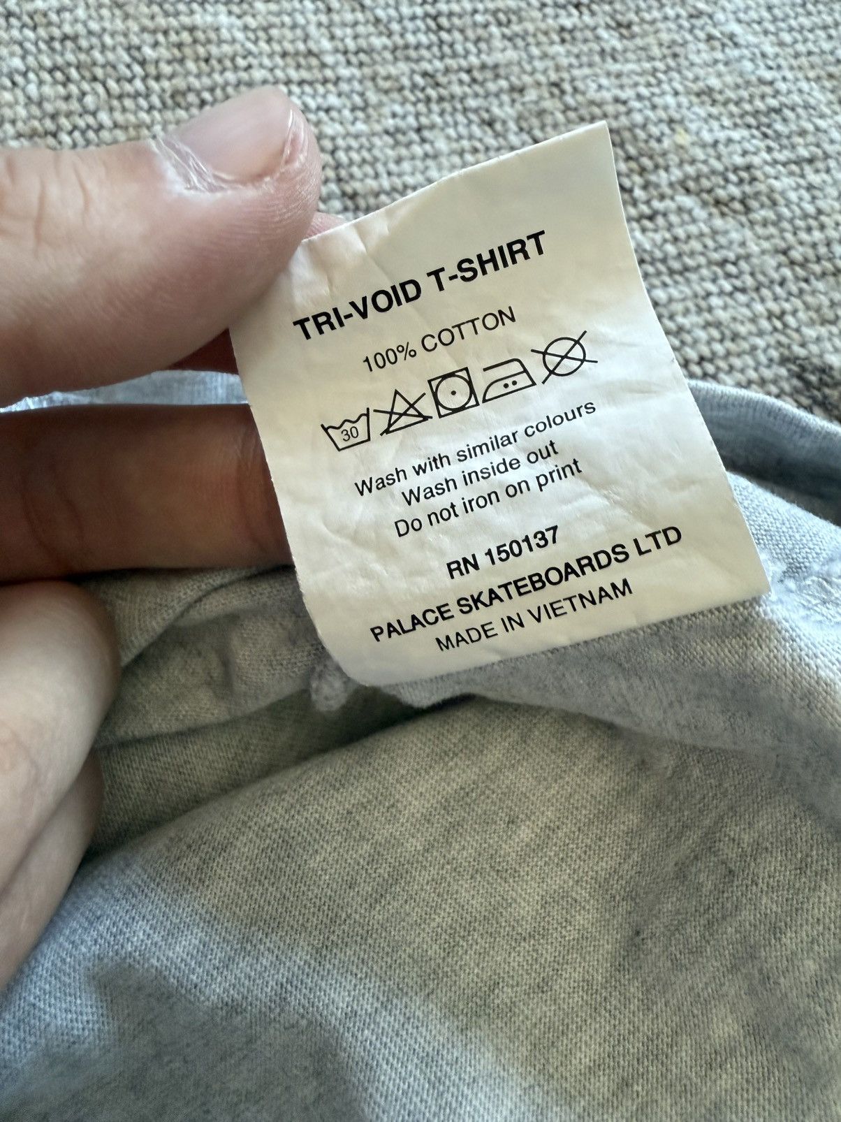 Palace Palace TRI-VOID T-SHIRT Size US S / EU 44-46 / 1 - 4 Thumbnail