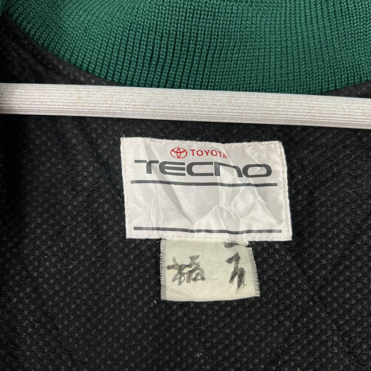 Japanese Brand 🔥 VINTAGE TOYOPET TECNO RACING BOMBER JACKET Size US L / EU 52-54 / 3 - 15 Thumbnail