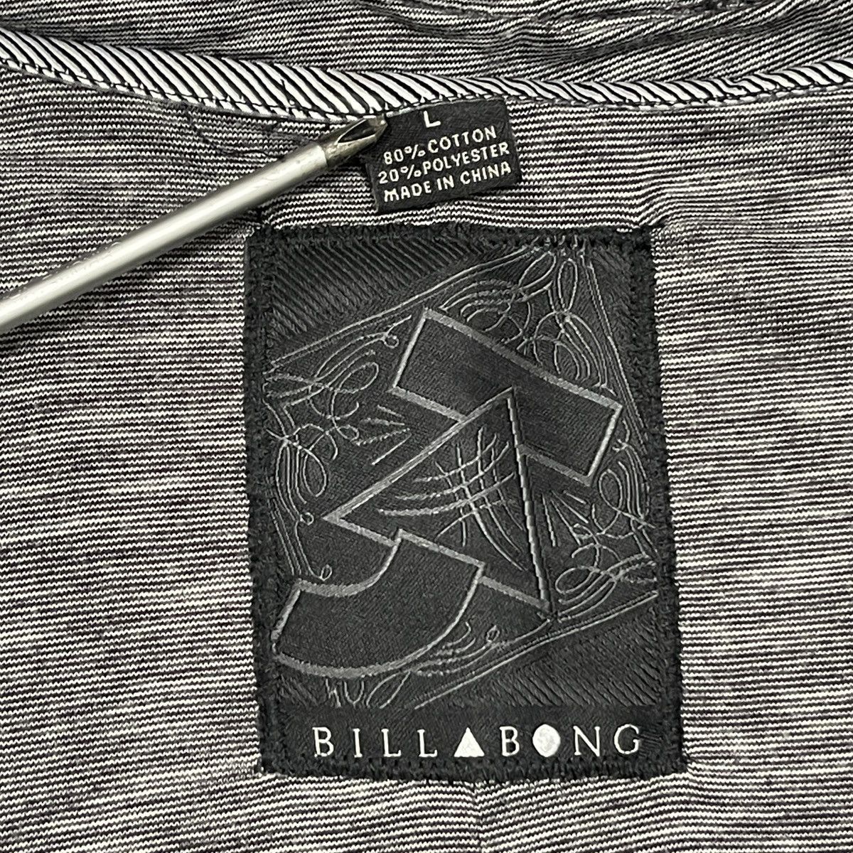 Billabong Vintage Y2k Billabong AJ Heritage Hooded Knit Blazer Jacket Size US L / EU 52-54 / 3 - 20 Thumbnail