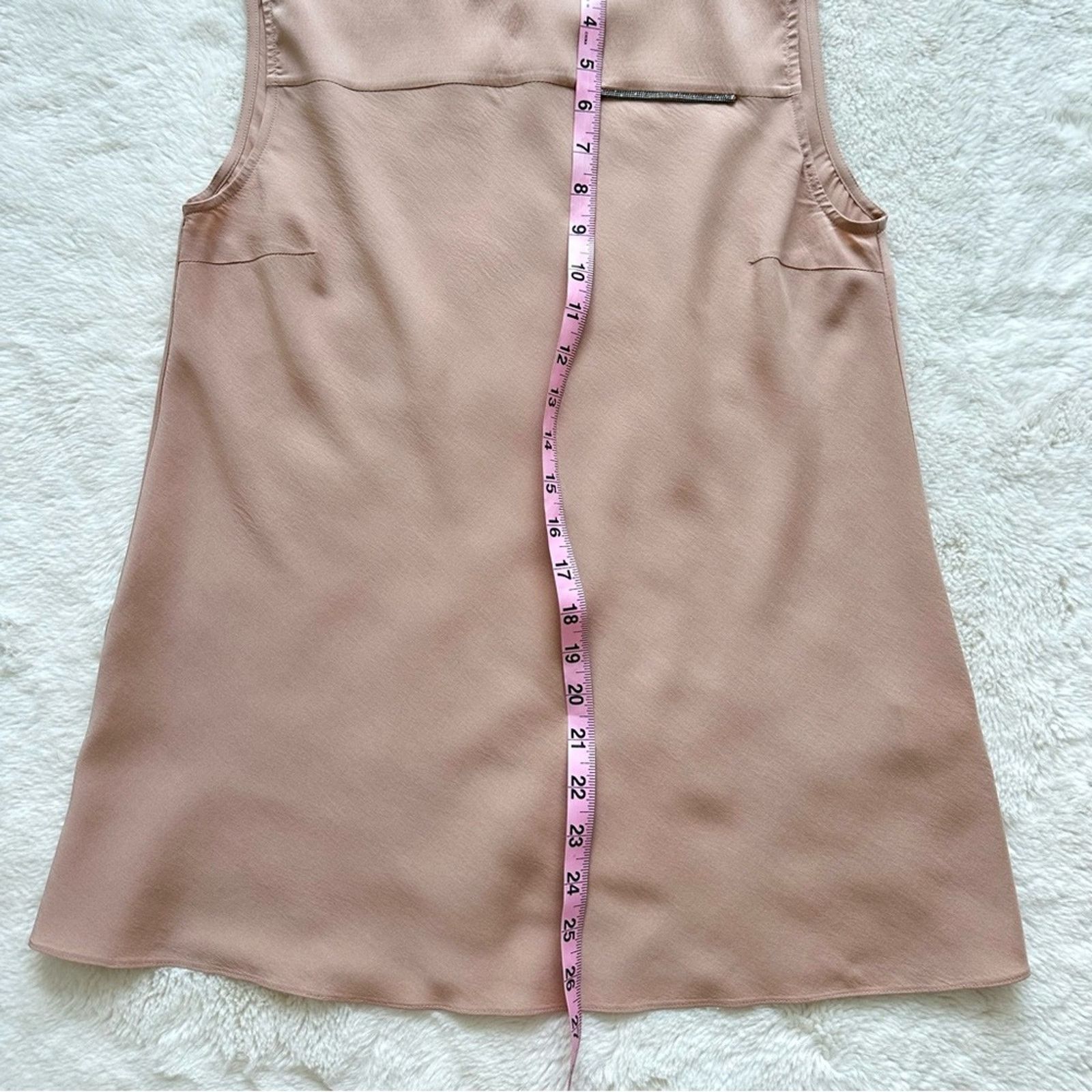 Brunello Cucinelli Brunello Cucinelli silk blouse size S Authentic Size S / US 4 / IT 40 - 8 Thumbnail