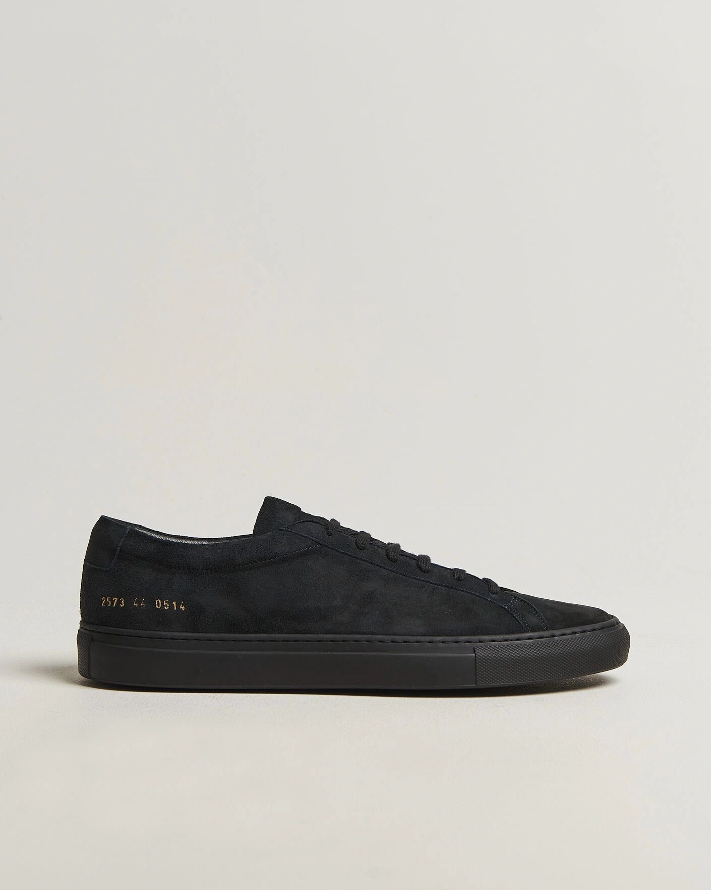 Common Projects Achilles Premium Suede Off Black 2573 0514 US 9 Size US 9 / EU 42 - 2 Thumbnail