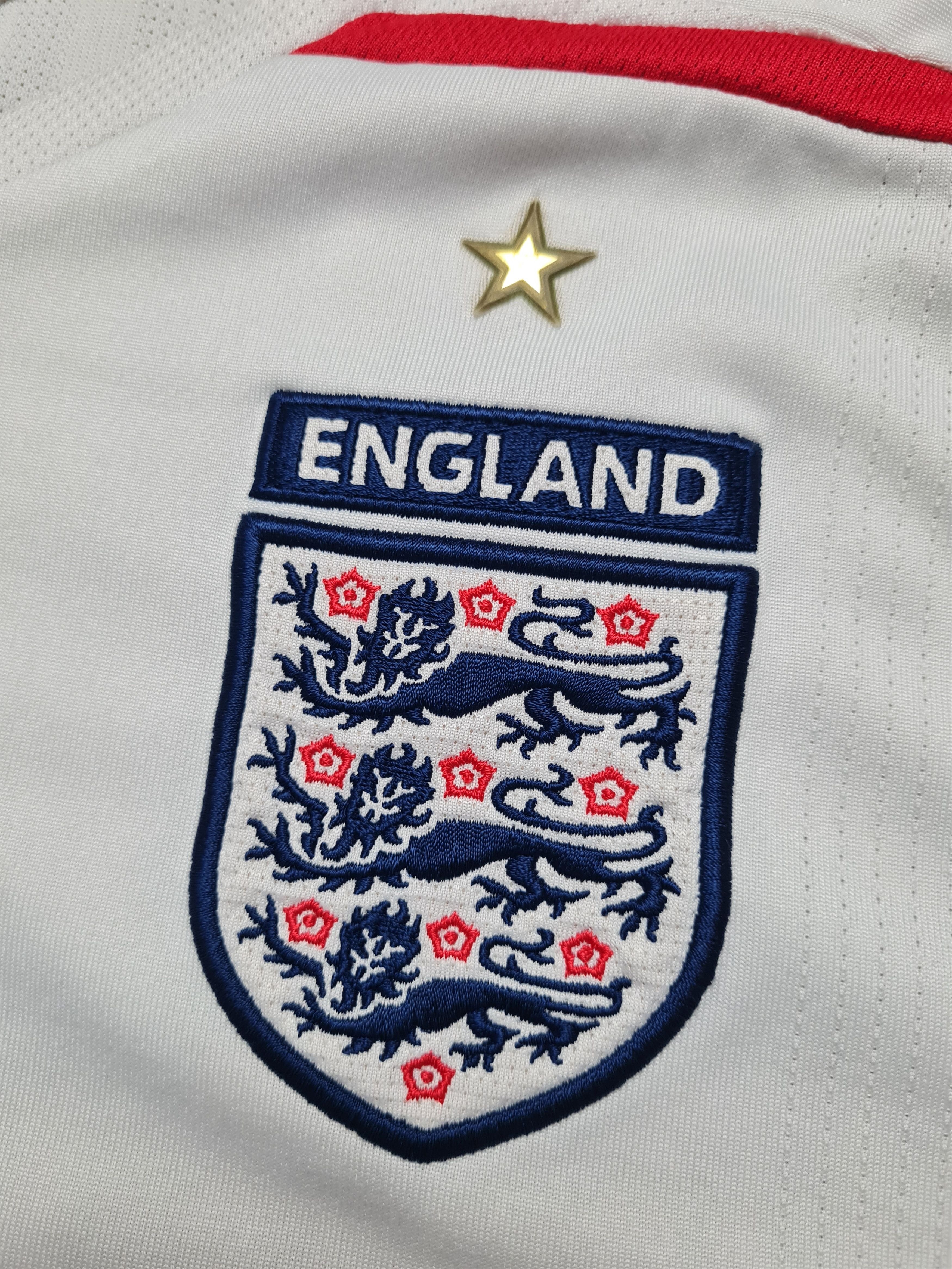 Umbro Vintage Umbro #9 Rooney ENGLAND 2008/2010 Football Soccer Size US L / EU 52-54 / 3 - 6 Thumbnail