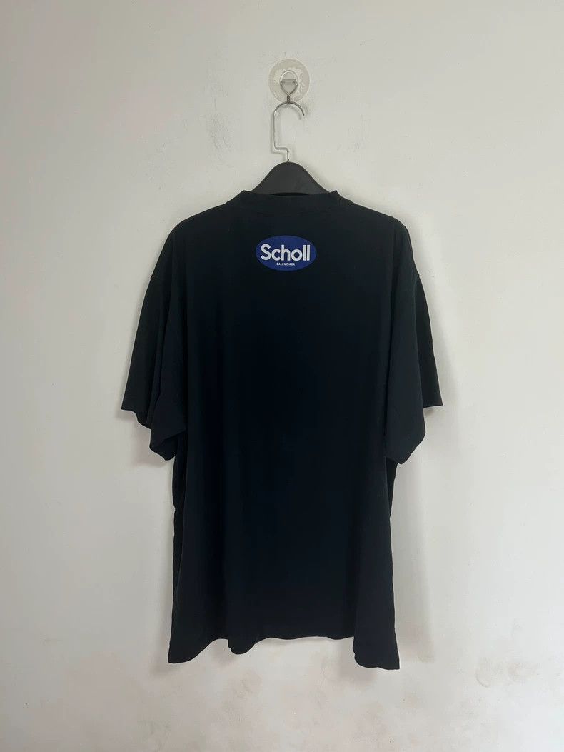 Balenciaga Balenciaga Scholl co-branded loose short sleeve tee Size US XS / EU 42 / 0 - 2 Thumbnail