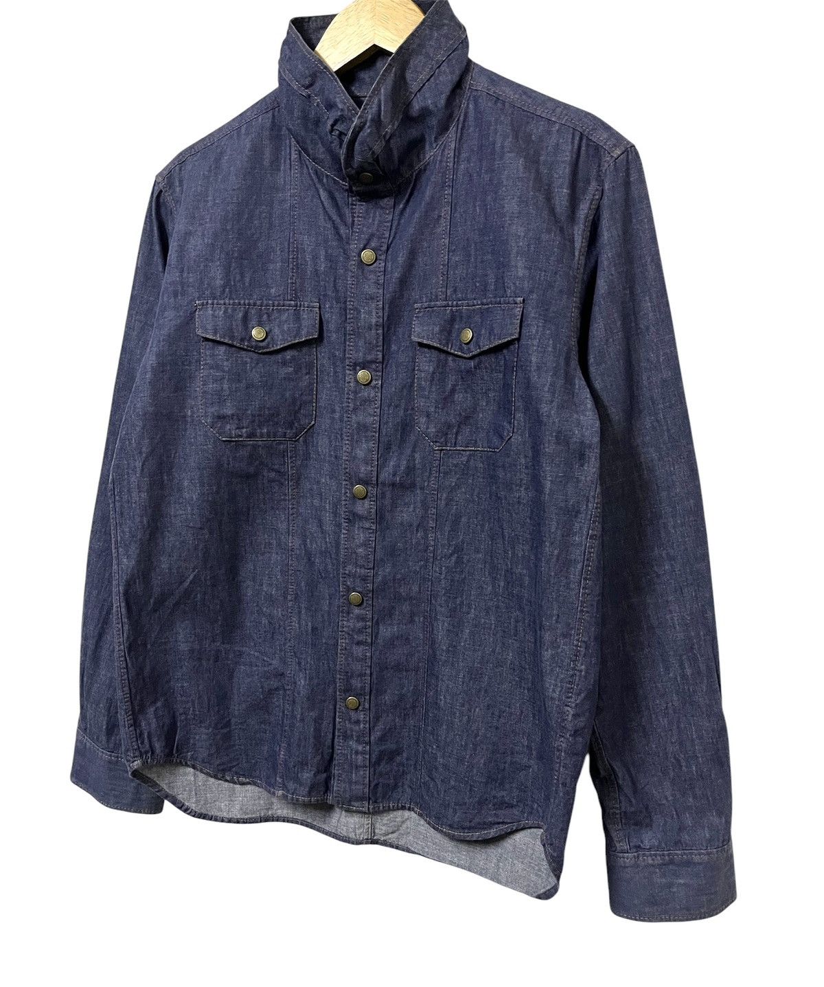 Final Home FINAL HOME BY KOSUKE TSUMURA DENIM JAPANESE BRAND SHIRT Size US M / EU 48-50 / 2 - 5 Thumbnail