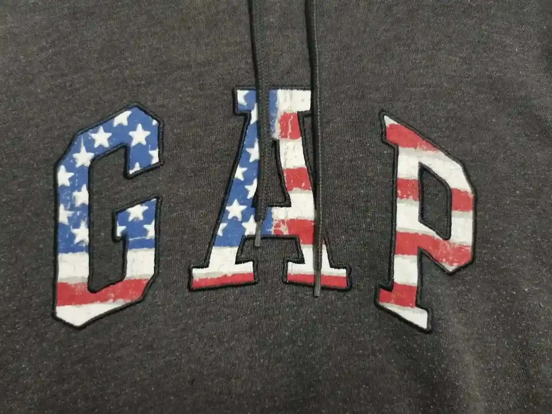 Gap Vintage GAP Big Logo Hoodie Size US L / EU 52-54 / 3 - 5 Thumbnail