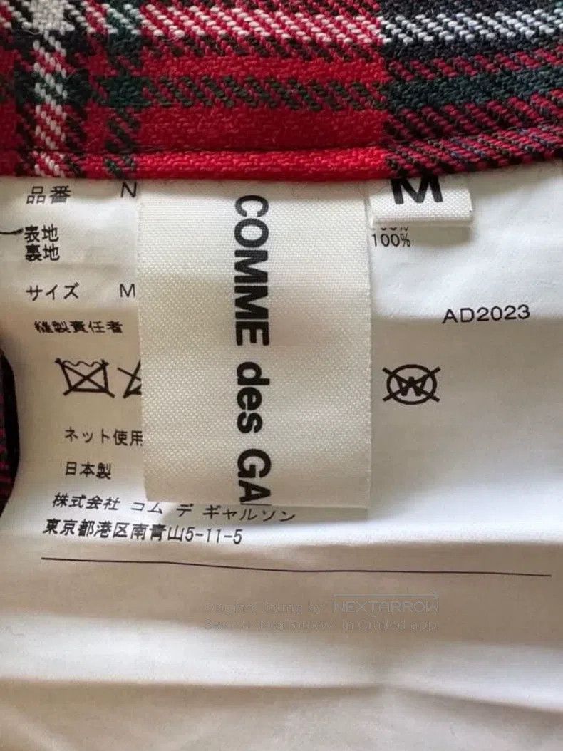 Comme des Garcons Comme Des Garcons size M Cute Striped Overalls Classic Sty Size 22" - 2 Thumbnail