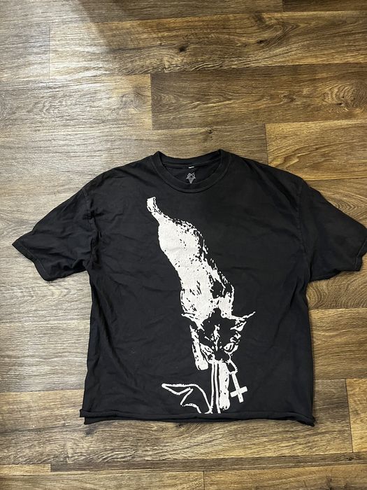 Playboi Carti Cropped Destroy Lonely No Stylist Tour Cat Tee Grailed